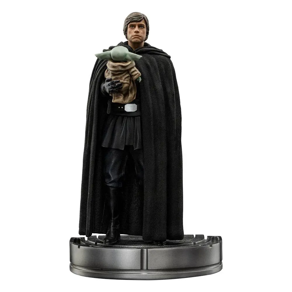 Star Wars The Mandalorian Art Scale Kip 1/10 Luke Skywalker in Grogu 21 cm fotografija izdelka