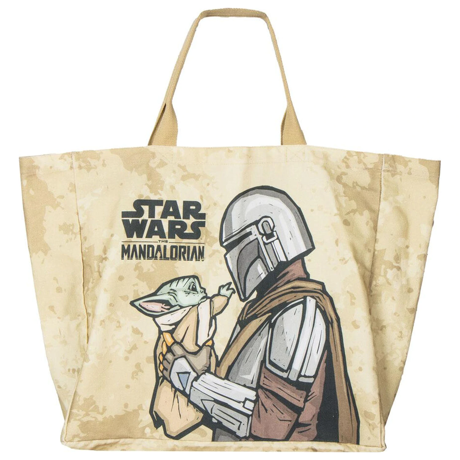 Star Wars The Mandalorian nakupovalna torba fotografija izdelka