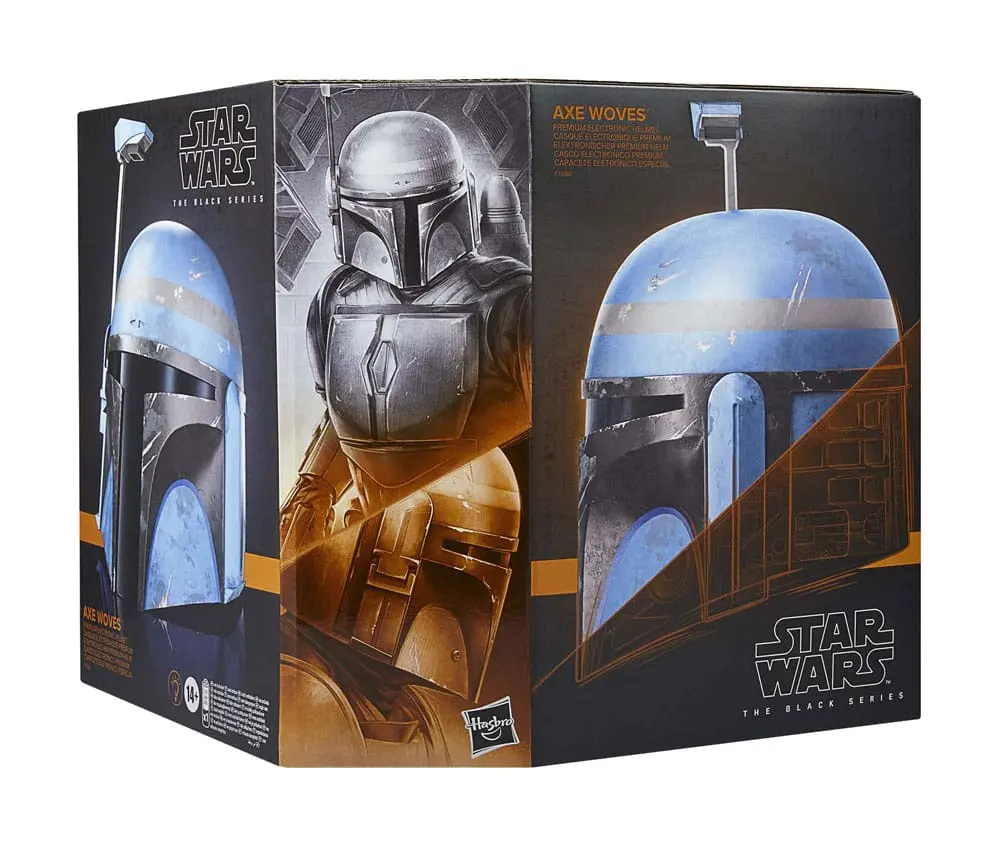 Star Wars: The Mandalorian Black Series elektronska čelada Axe Woves fotografija izdelka