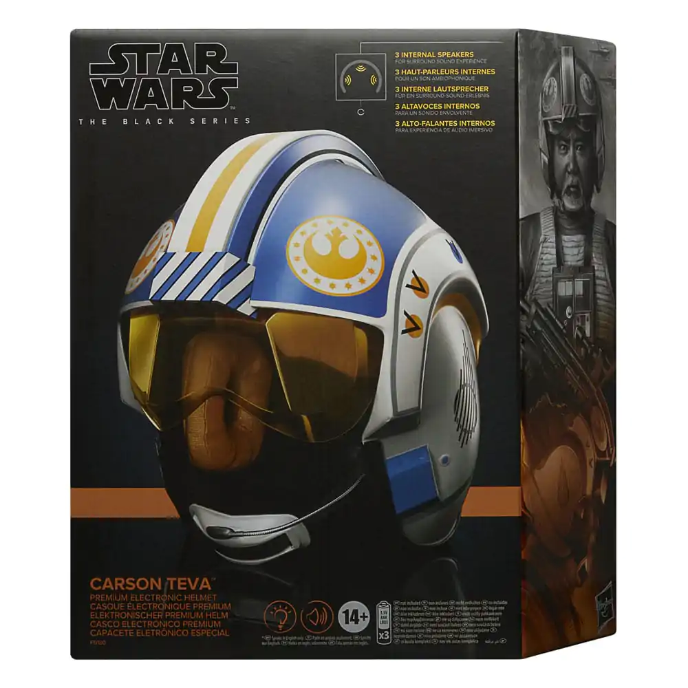 Star Wars: The Mandalorian Black Series Elektronska Čelada Carson Teva fotografija izdelka
