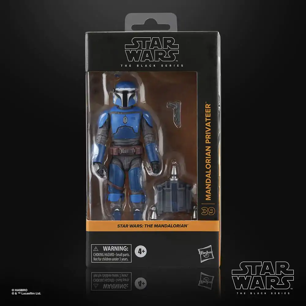 Star Wars: The Mandalorian Black Series akcijska figura Mandalorian Privateer 15 cm fotografija izdelka