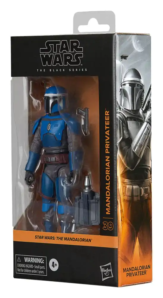 Star Wars: The Mandalorian Black Series akcijska figura Mandalorian Privateer 15 cm fotografija izdelka