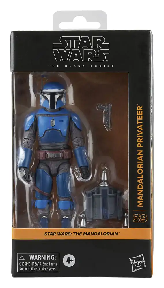 Star Wars: The Mandalorian Black Series akcijska figura Mandalorian Privateer 15 cm fotografija izdelka