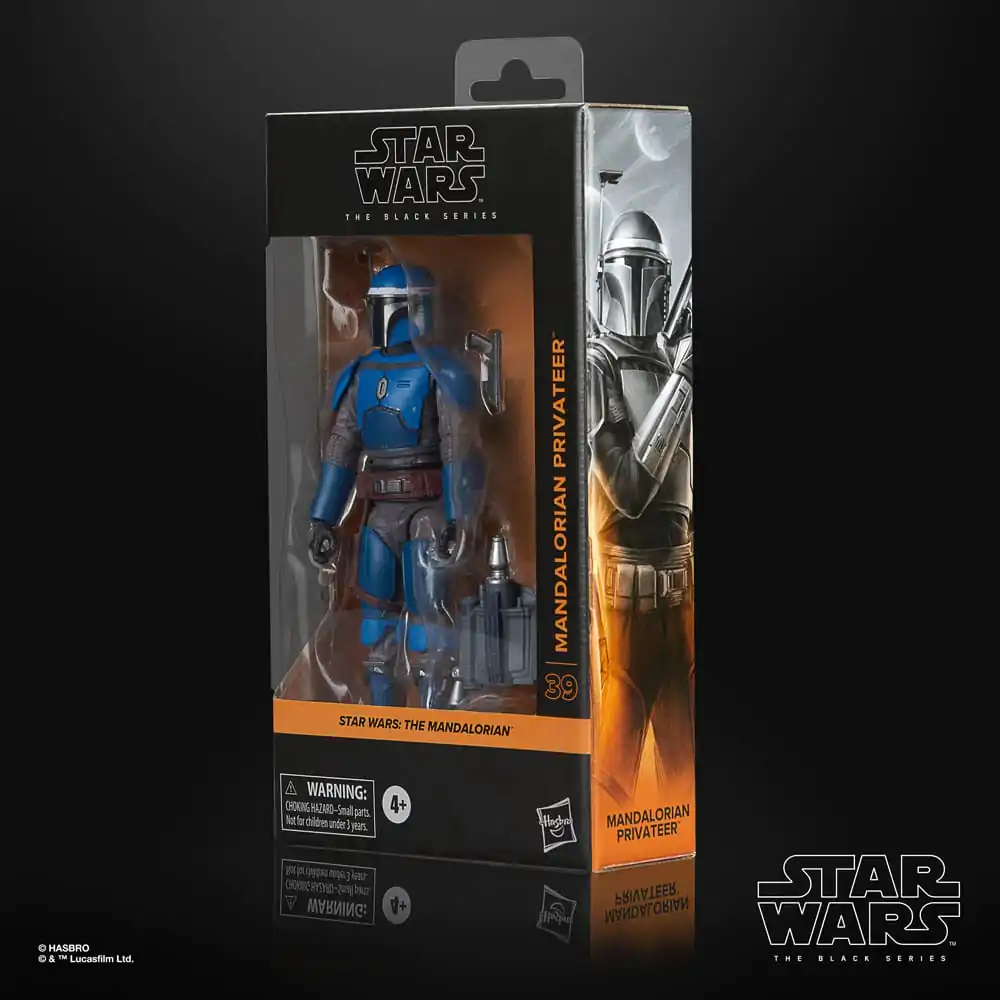 Star Wars: The Mandalorian Black Series akcijska figura Mandalorian Privateer 15 cm fotografija izdelka