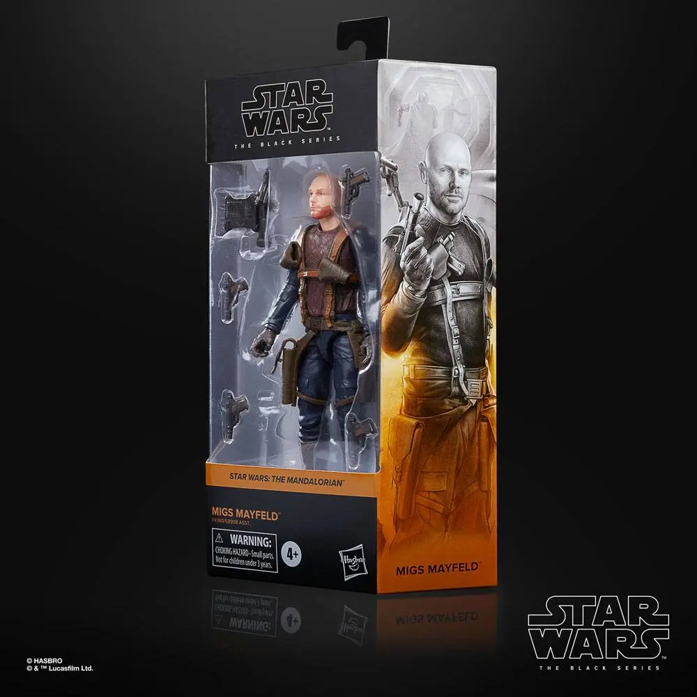 Star Wars: The Mandalorian Black Series akcijska figura Migs Mayfeld 15 cm fotografija izdelka