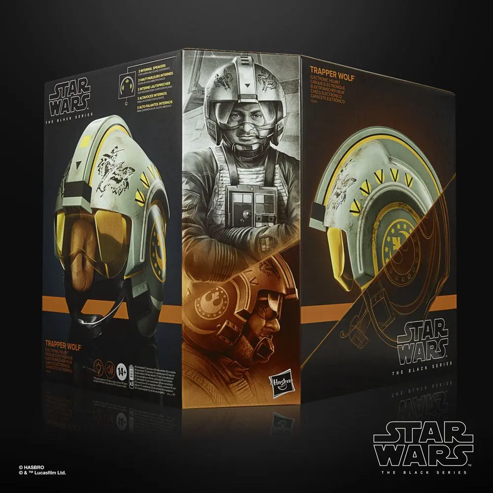 Star Wars: The Mandalorian Black Series elektronska čelada 2023 Trapper Wolf fotografija izdelka