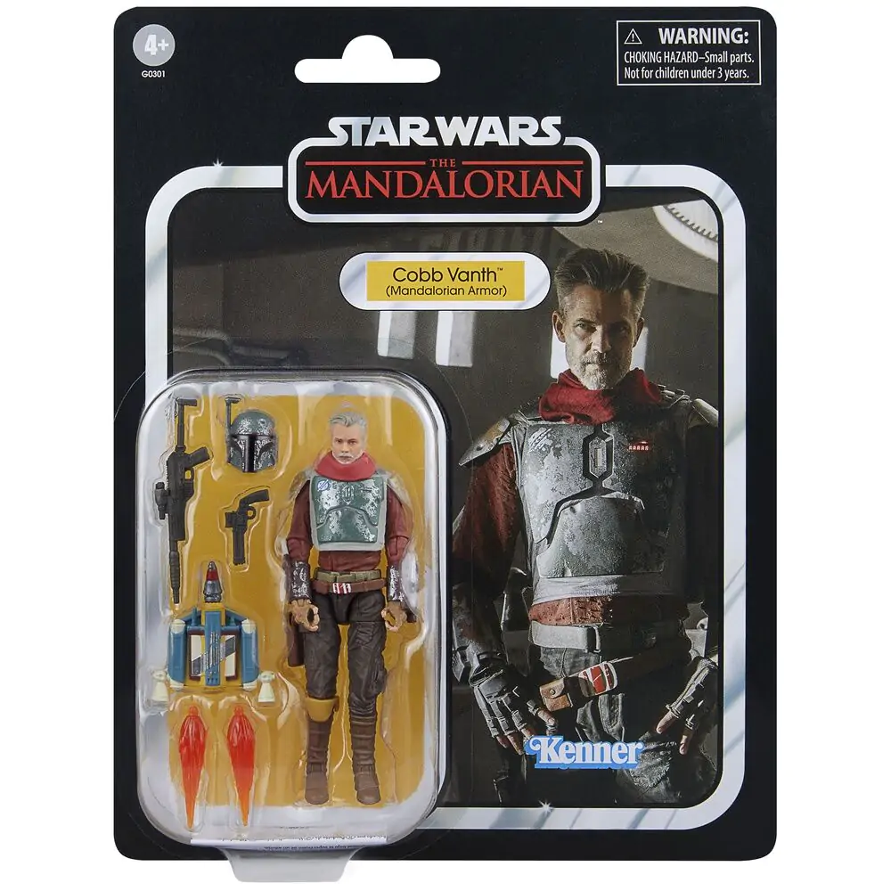 Star Wars The Mandalorian Cobb Vanth Mandalorian Armor figura 9,5 cm fotografija izdelka