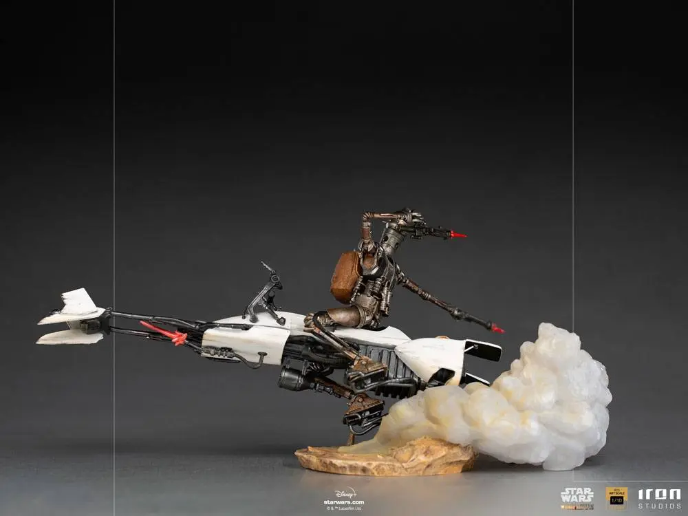 Star Wars The Mandalorian Deluxe umetniško merilo kip 1/10 IG-11 & The Child 20 cm fotografija izdelka