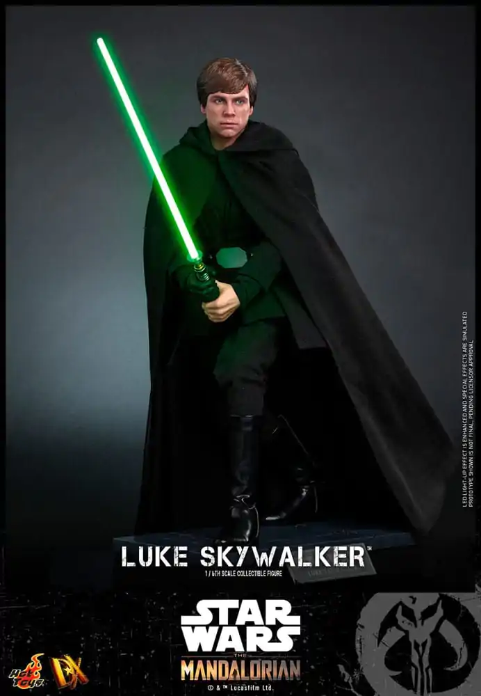 Star Wars: The Mandalorian DX Akcijska figura 1/6 Luke Skywalker Deluxe Version Spedial Edition 30 cm fotografija izdelka