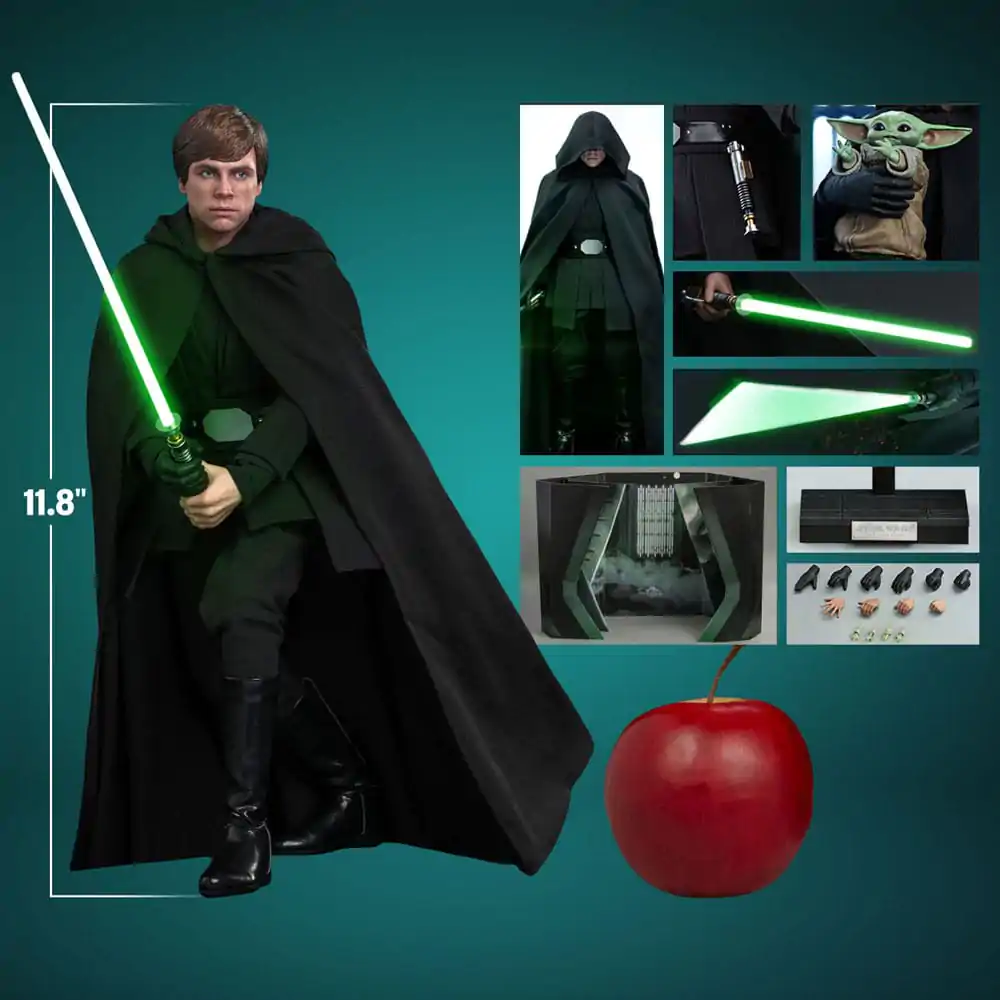 Star Wars: The Mandalorian DX Akcijska figura 1/6 Luke Skywalker Deluxe Version Spedial Edition 30 cm fotografija izdelka