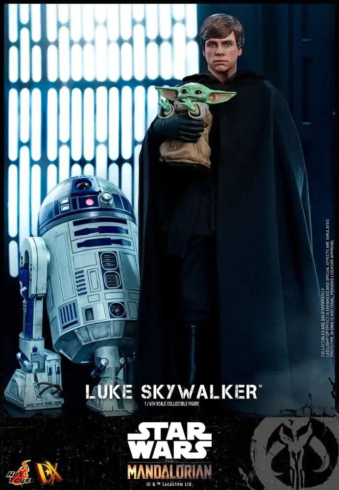 Star Wars: The Mandalorian DX Akcijska figura 1/6 Luke Skywalker Deluxe Version Spedial Edition 30 cm fotografija izdelka