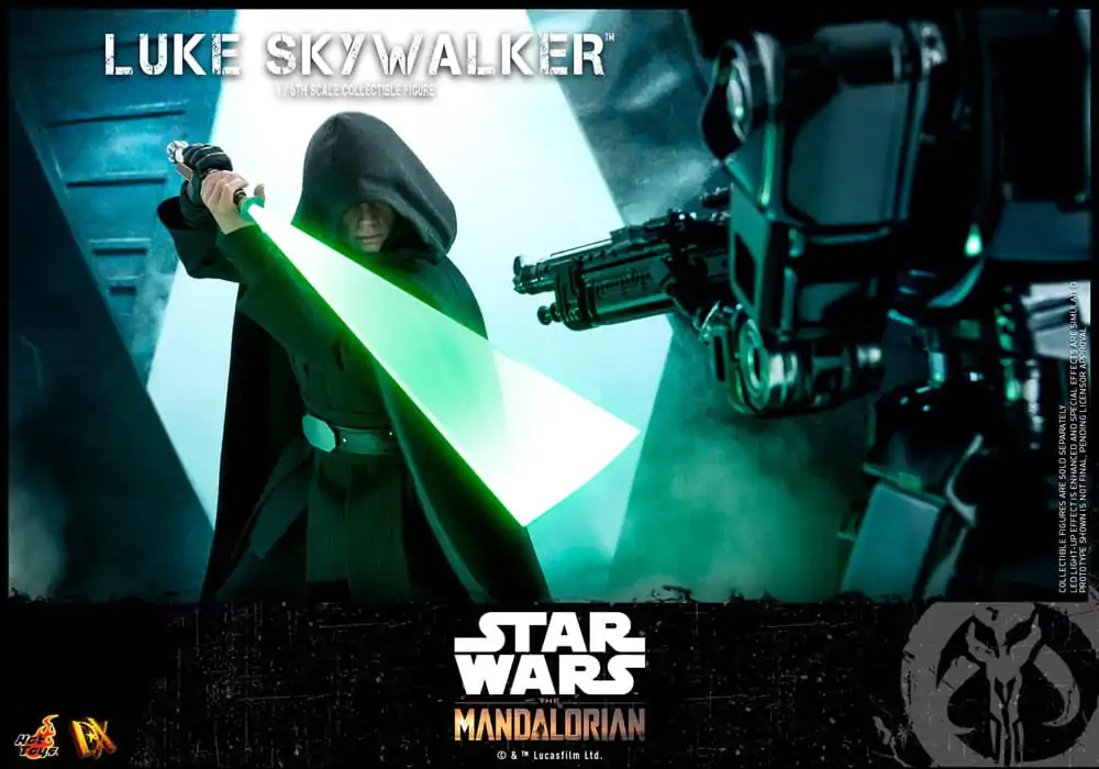 Star Wars: The Mandalorian DX Akcijska figura 1/6 Luke Skywalker Deluxe Version Spedial Edition 30 cm fotografija izdelka