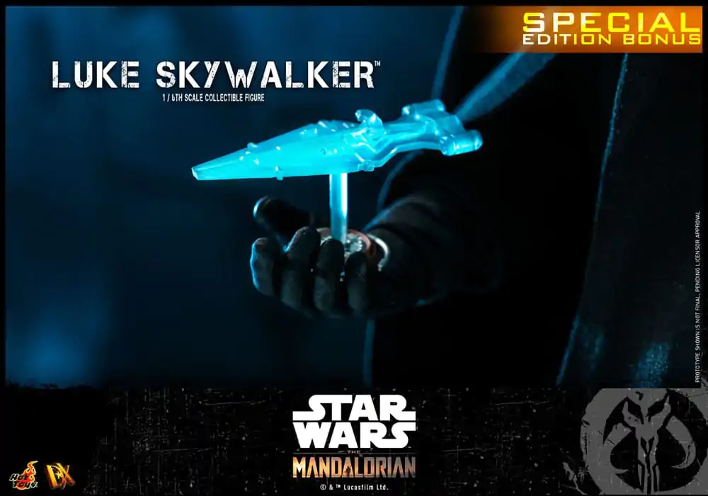 Star Wars: The Mandalorian DX Akcijska figura 1/6 Luke Skywalker Deluxe Version Spedial Edition 30 cm fotografija izdelka