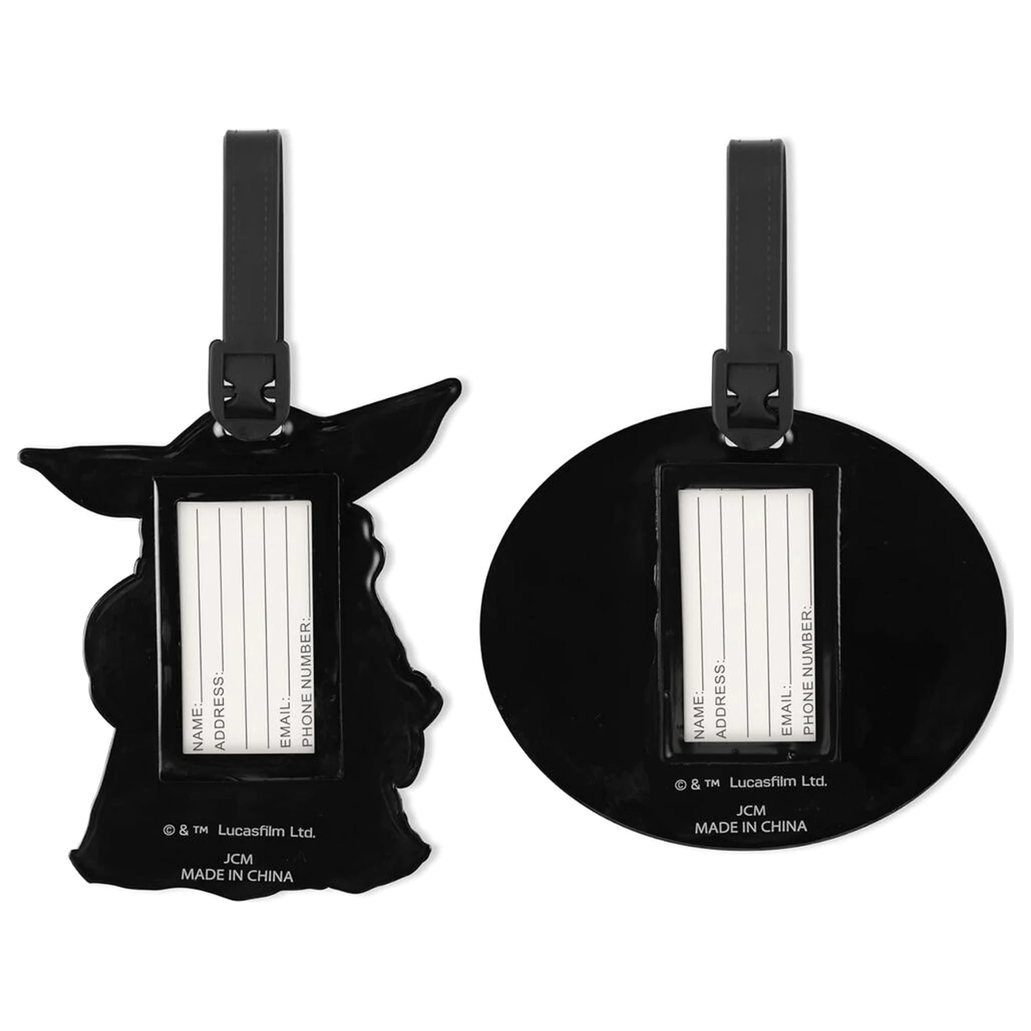 Star Wars The Mandalorian Grogu komplet 2 etiketi za prtljago fotografija izdelka