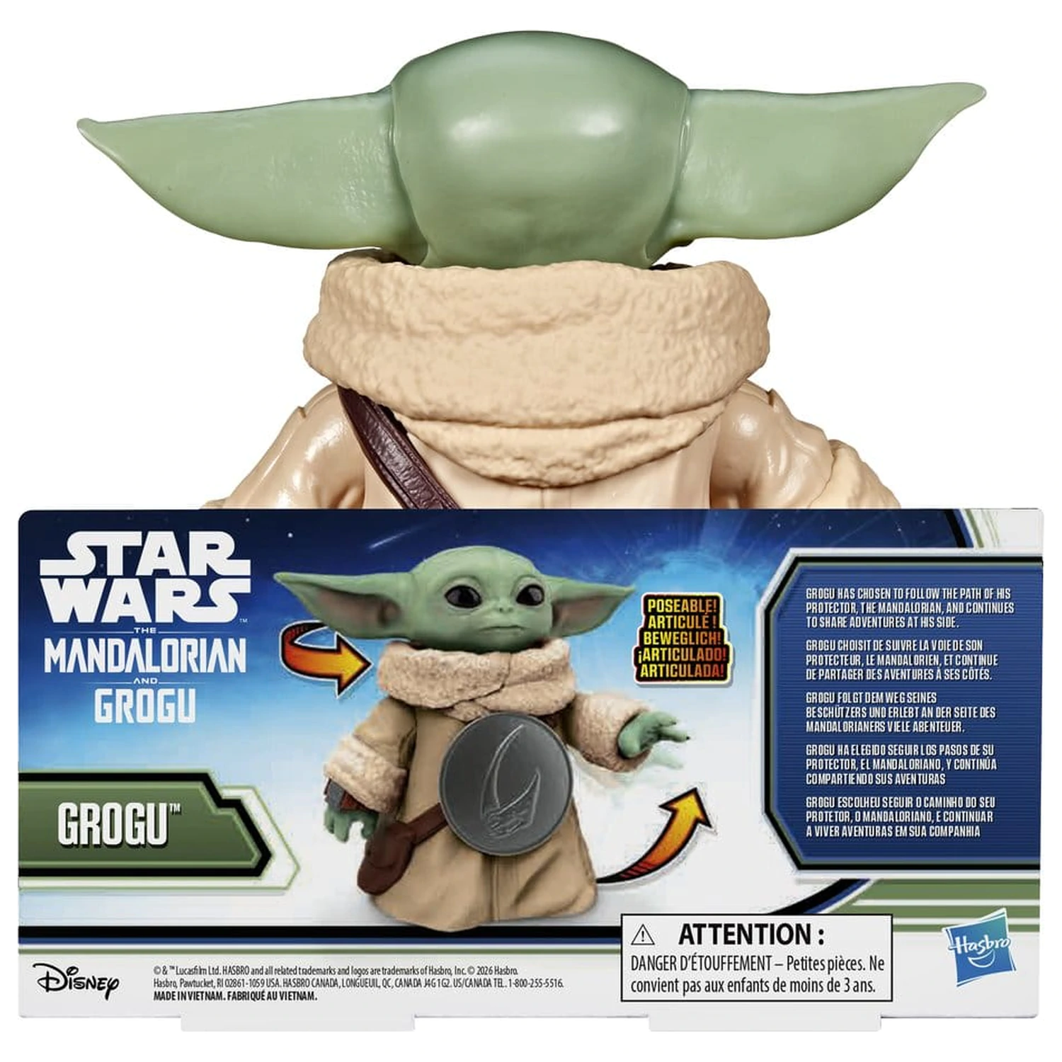 Star Wars: The Mandalorian & Grogu akcijska figura Grogu 17 cm fotografija izdelka