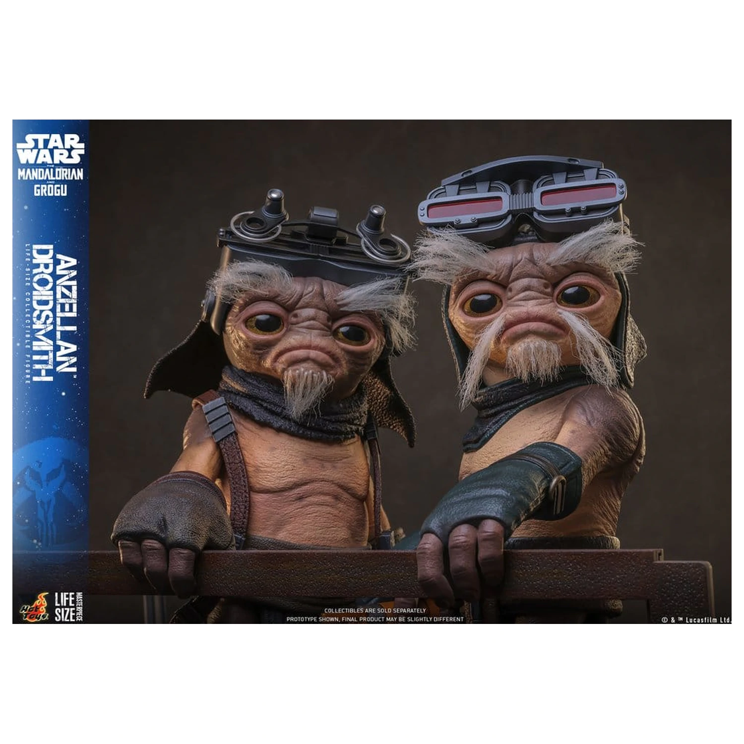Star Wars: The Mandalorian & Grogu Figura v naravni velikosti Anzellan Droidsmith 27 cm fotografija izdelka