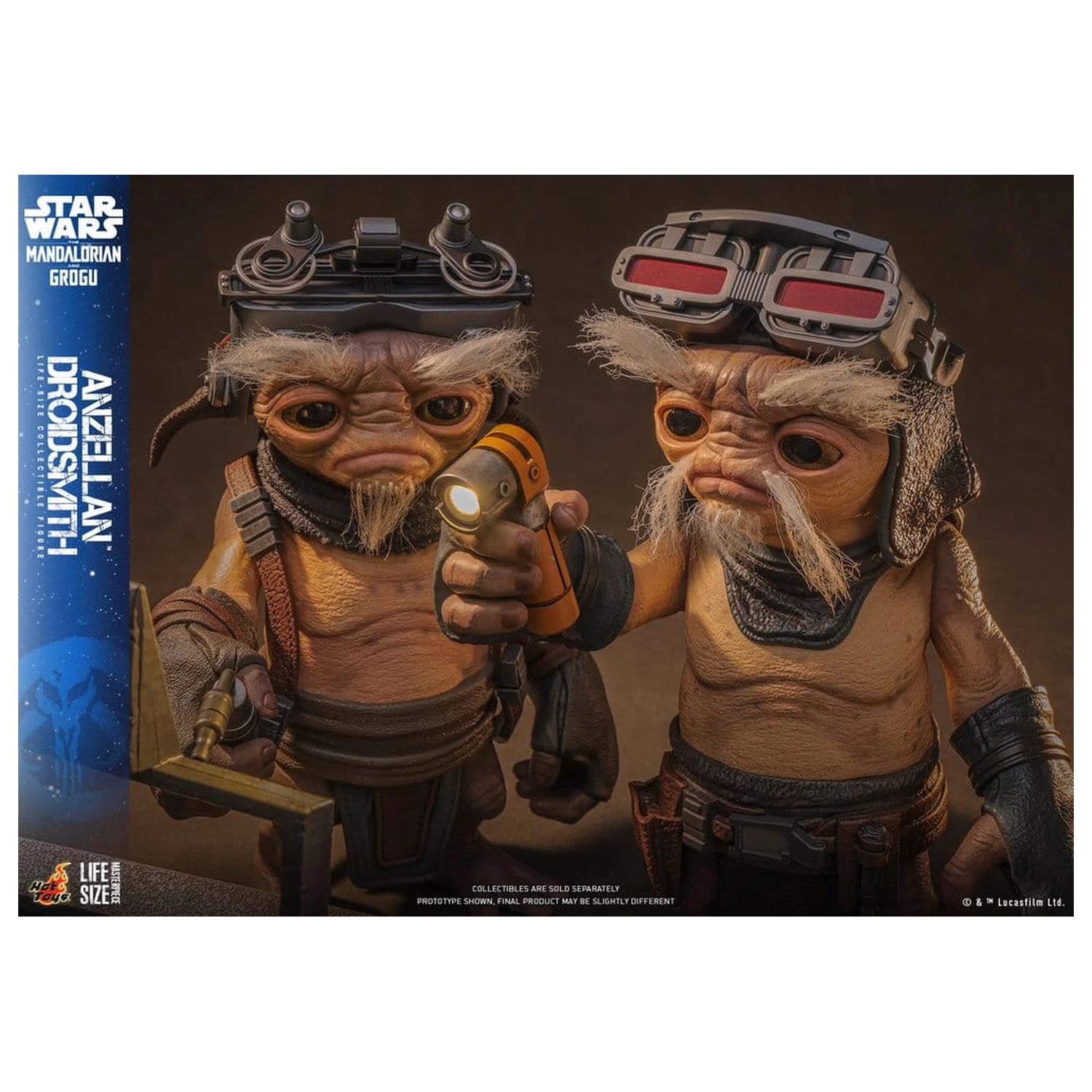 Star Wars: The Mandalorian & Grogu Figura v naravni velikosti Anzellan Droidsmith 27 cm fotografija izdelka