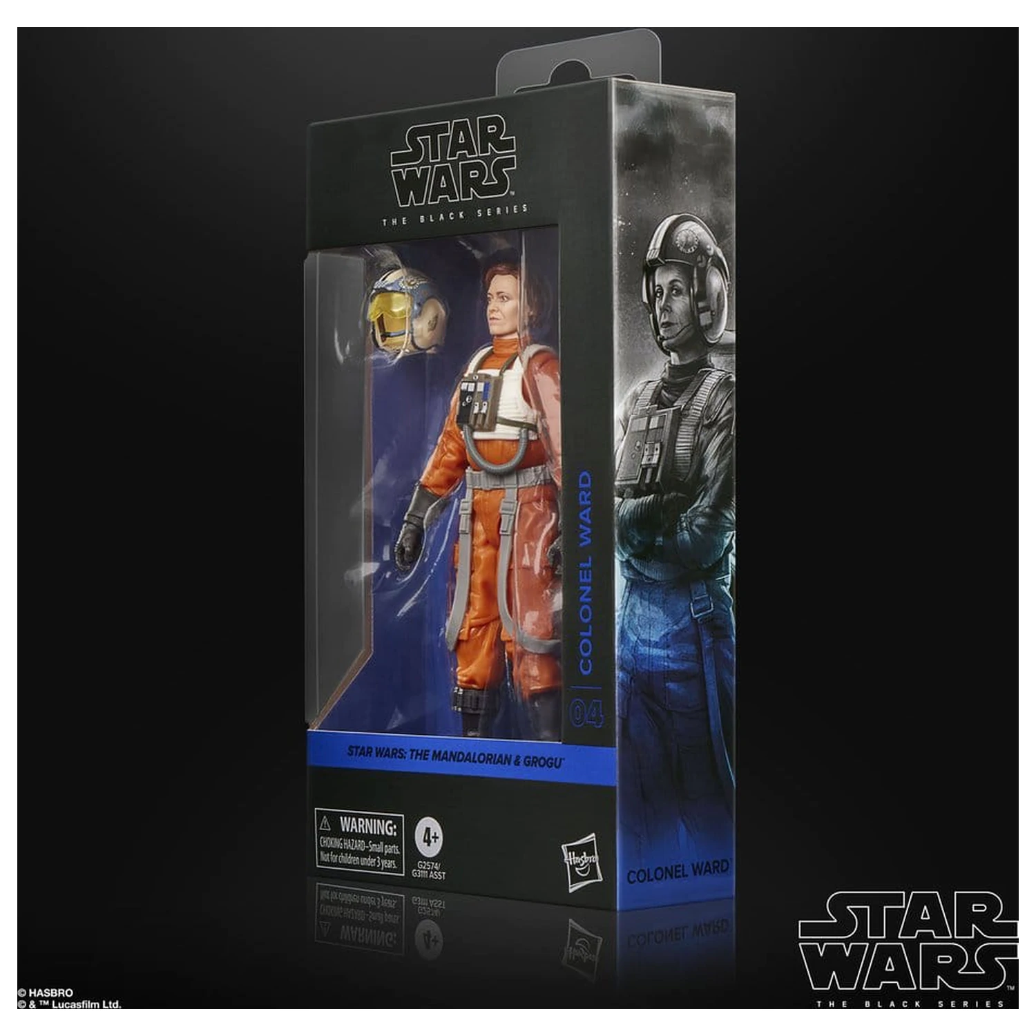 Star Wars: The Mandalorian & Grogu Black Series Akcijska figura Colonel Ward 15 cm fotografija izdelka