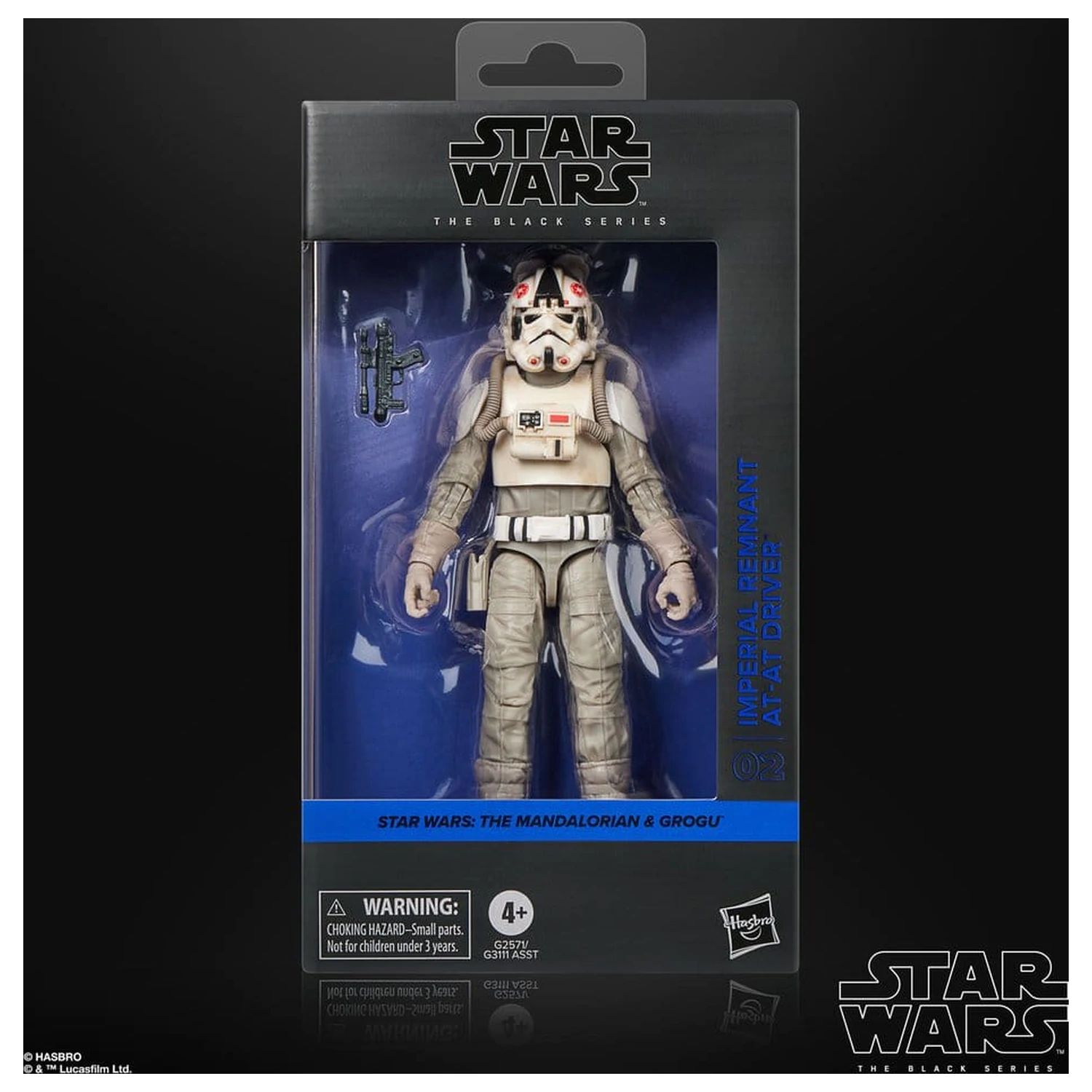 Star Wars: The Mandalorian & Grogu Black Series akcijska figura Imperial Remnant AT-AT Driver 15 cm fotografija izdelka