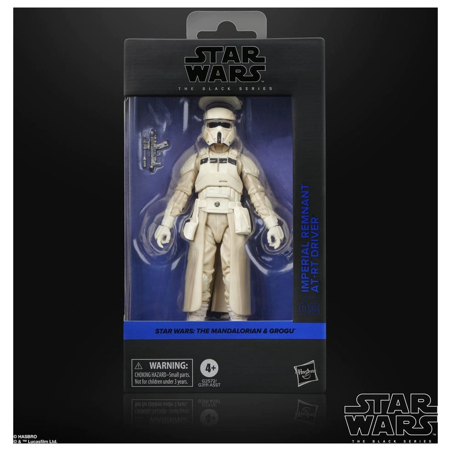Star Wars: The Mandalorian & Grogu Black Series akcijska figura Imperial Remnant AT-RT Driver 15 cm fotografija izdelka