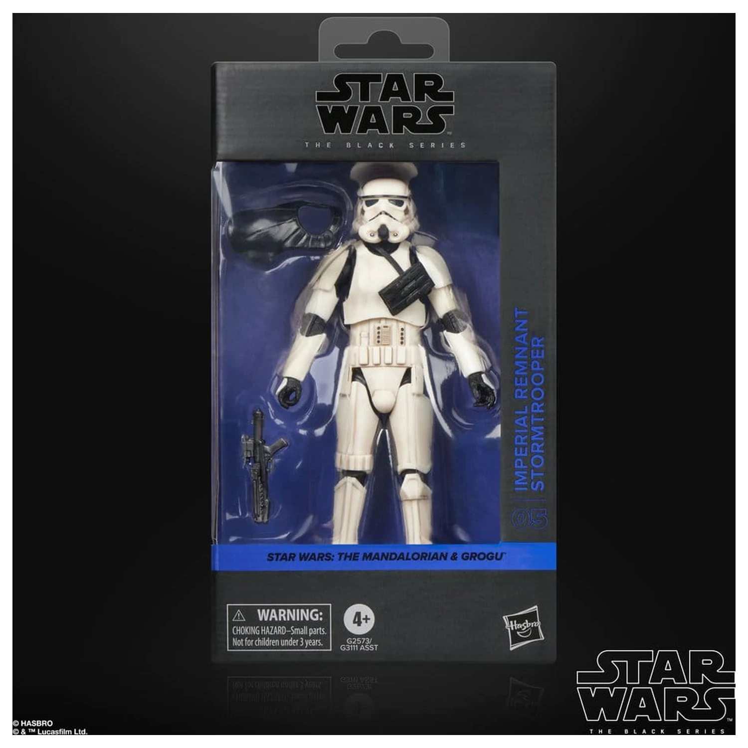 Star Wars: The Mandalorian & Grogu Black Series akcijska figura Imperial Remnant Stormtrooper (Weathered) 15 cm fotografija izdelka