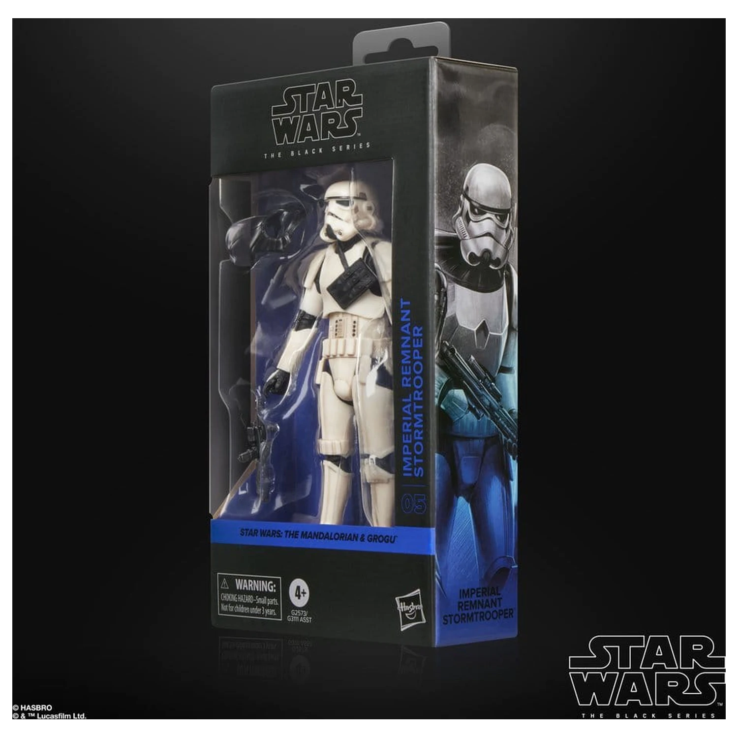 Star Wars: The Mandalorian & Grogu Black Series akcijska figura Imperial Remnant Stormtrooper (Weathered) 15 cm fotografija izdelka