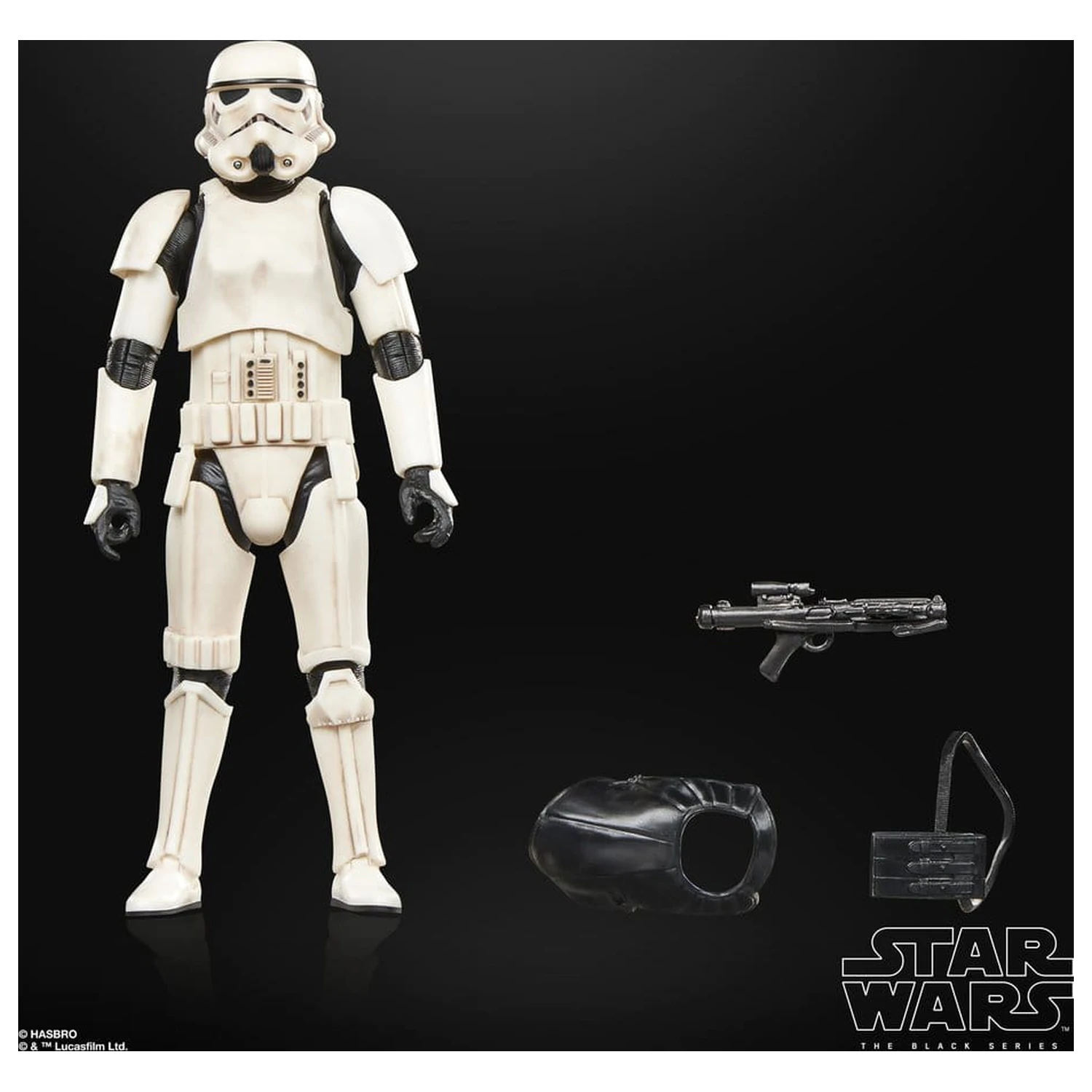 Star Wars: The Mandalorian & Grogu Black Series akcijska figura Imperial Remnant Stormtrooper (Weathered) 15 cm fotografija izdelka