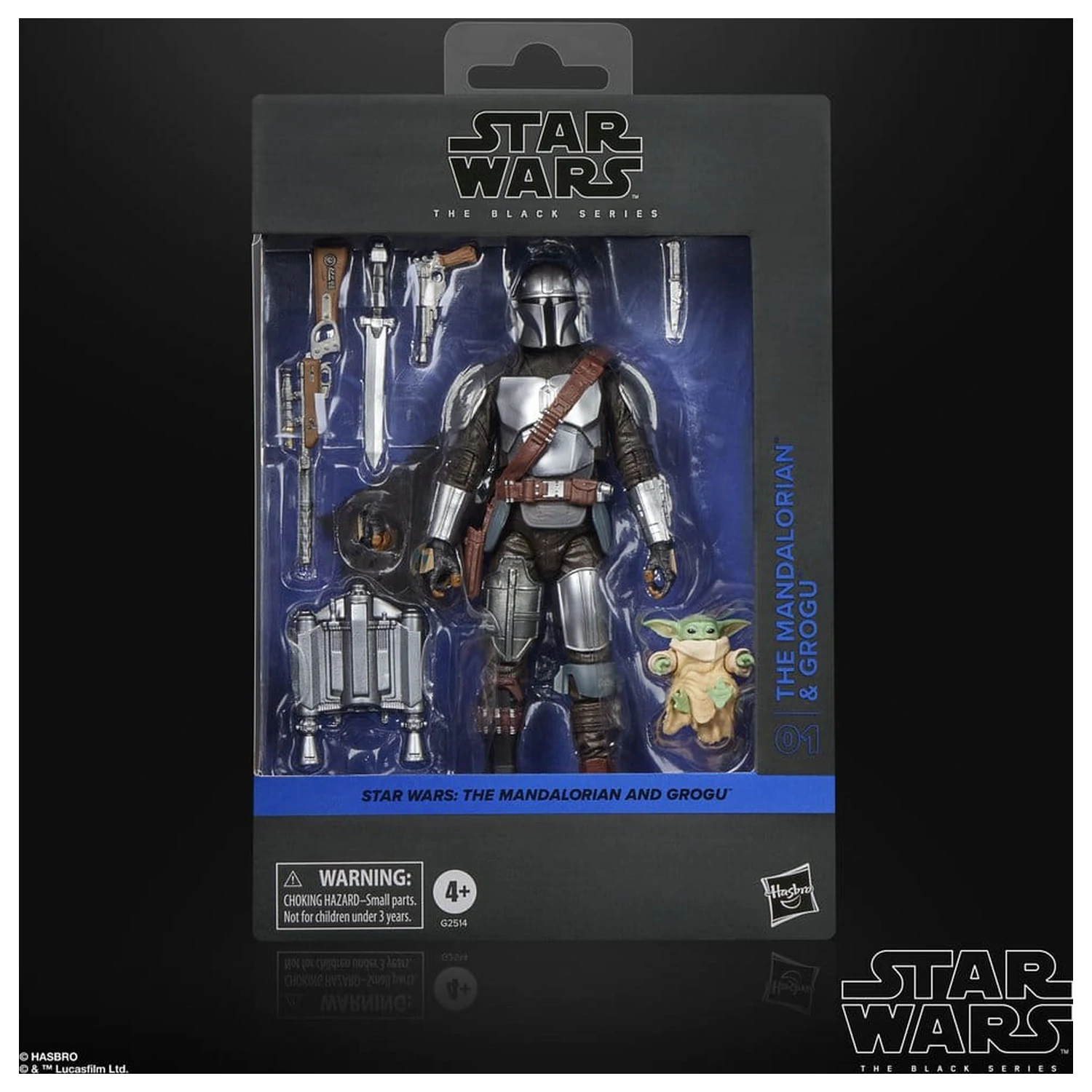 Star Wars: The Mandalorian & Grogu Black Series akcijska figura The Mandalorian & Grogu 15 cm [POŠKODOVANA EMBALAŽA] fotografija izdelka