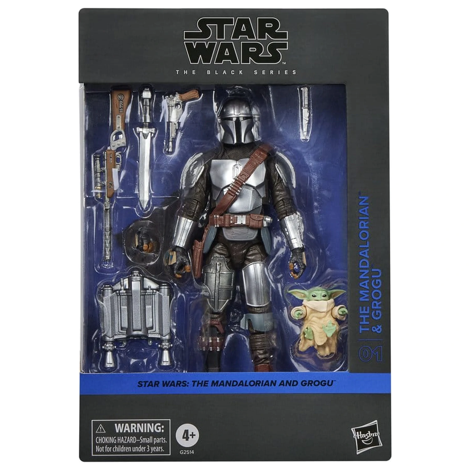 Star Wars: The Mandalorian & Grogu Black Series akcijska figura The Mandalorian & Grogu 15 cm [POŠKODOVANA EMBALAŽA] fotografija izdelka