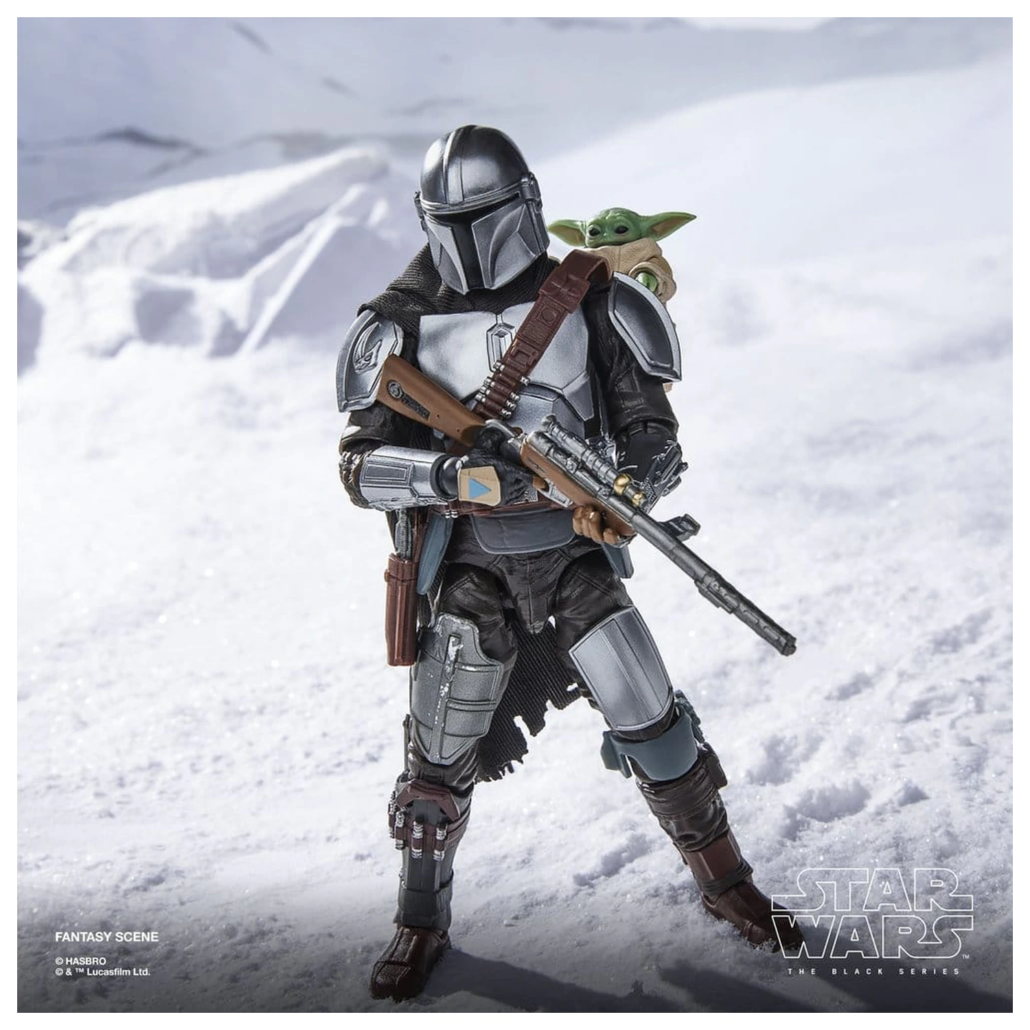 Star Wars: The Mandalorian & Grogu Black Series akcijska figura The Mandalorian & Grogu 15 cm [POŠKODOVANA EMBALAŽA] fotografija izdelka