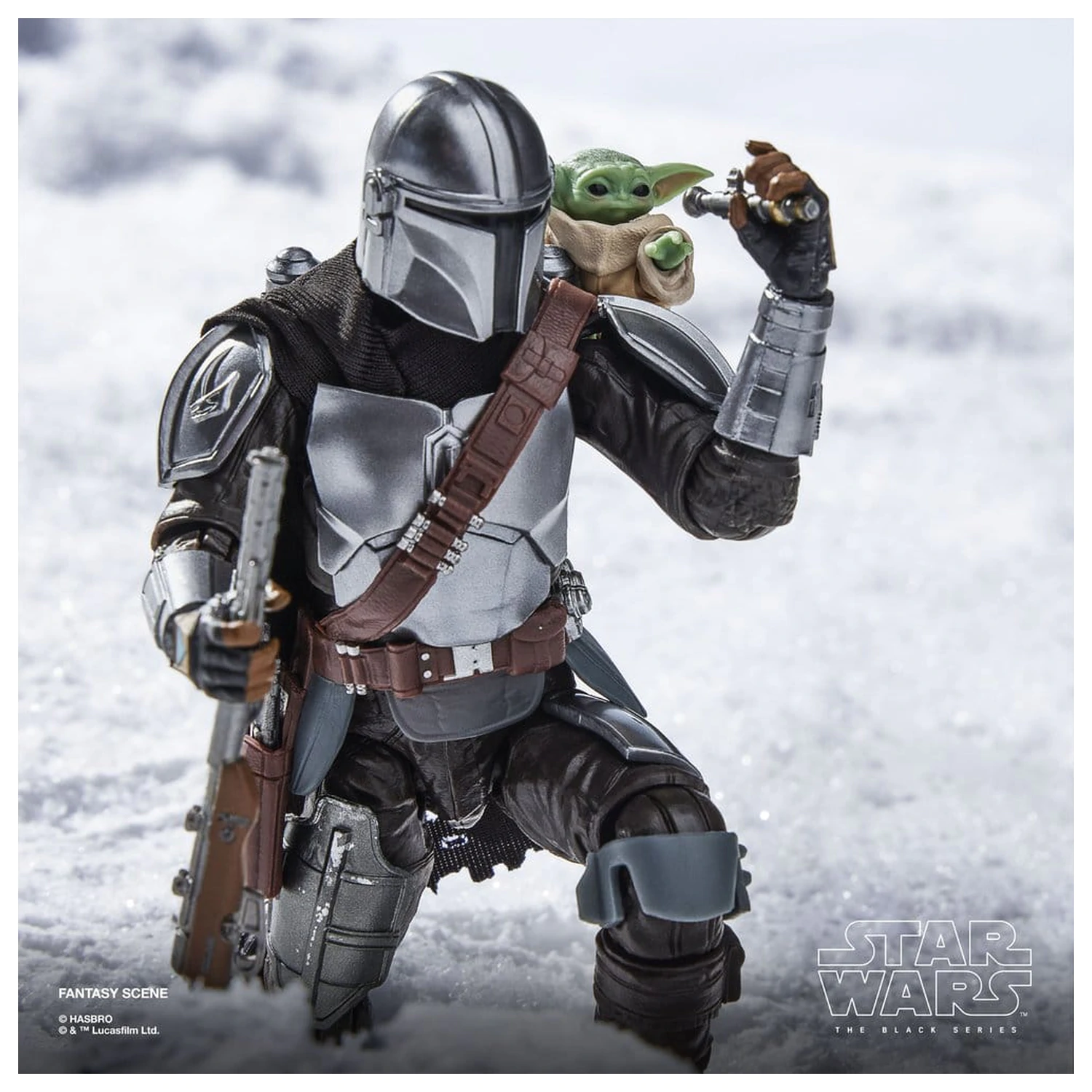 Star Wars: The Mandalorian & Grogu Black Series akcijska figura The Mandalorian & Grogu 15 cm [POŠKODOVANA EMBALAŽA] fotografija izdelka