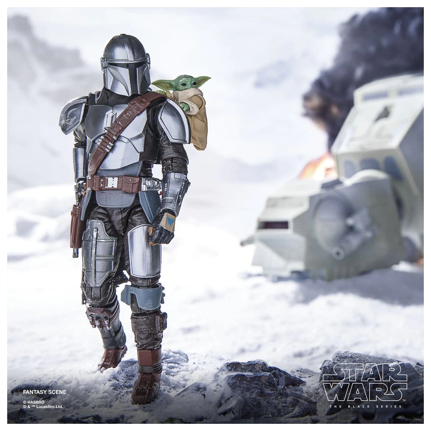Star Wars: The Mandalorian & Grogu Black Series akcijska figura The Mandalorian & Grogu 15 cm [POŠKODOVANA EMBALAŽA] fotografija izdelka