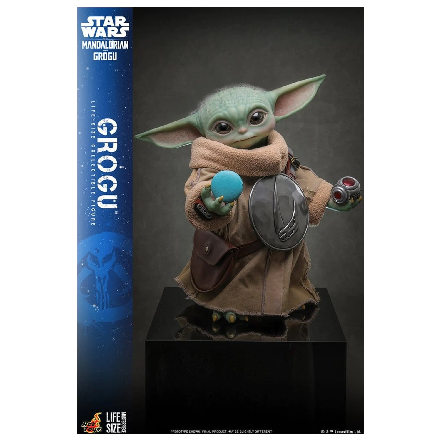 Star Wars: The Mandalorian & Grogu Figura v naravni velikosti Grogu 38 cm fotografija izdelka