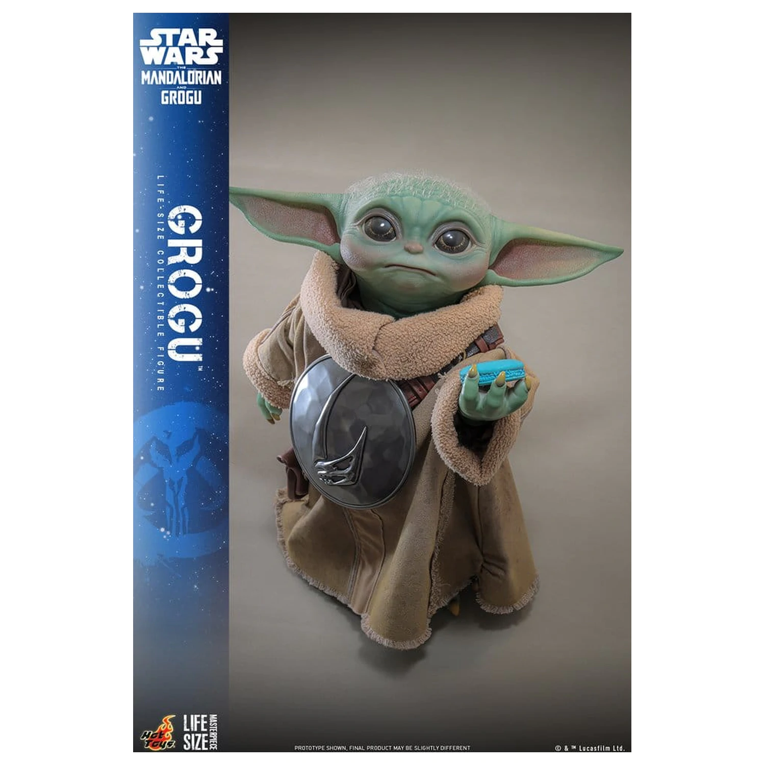 Star Wars: The Mandalorian & Grogu Figura v naravni velikosti Grogu 38 cm fotografija izdelka