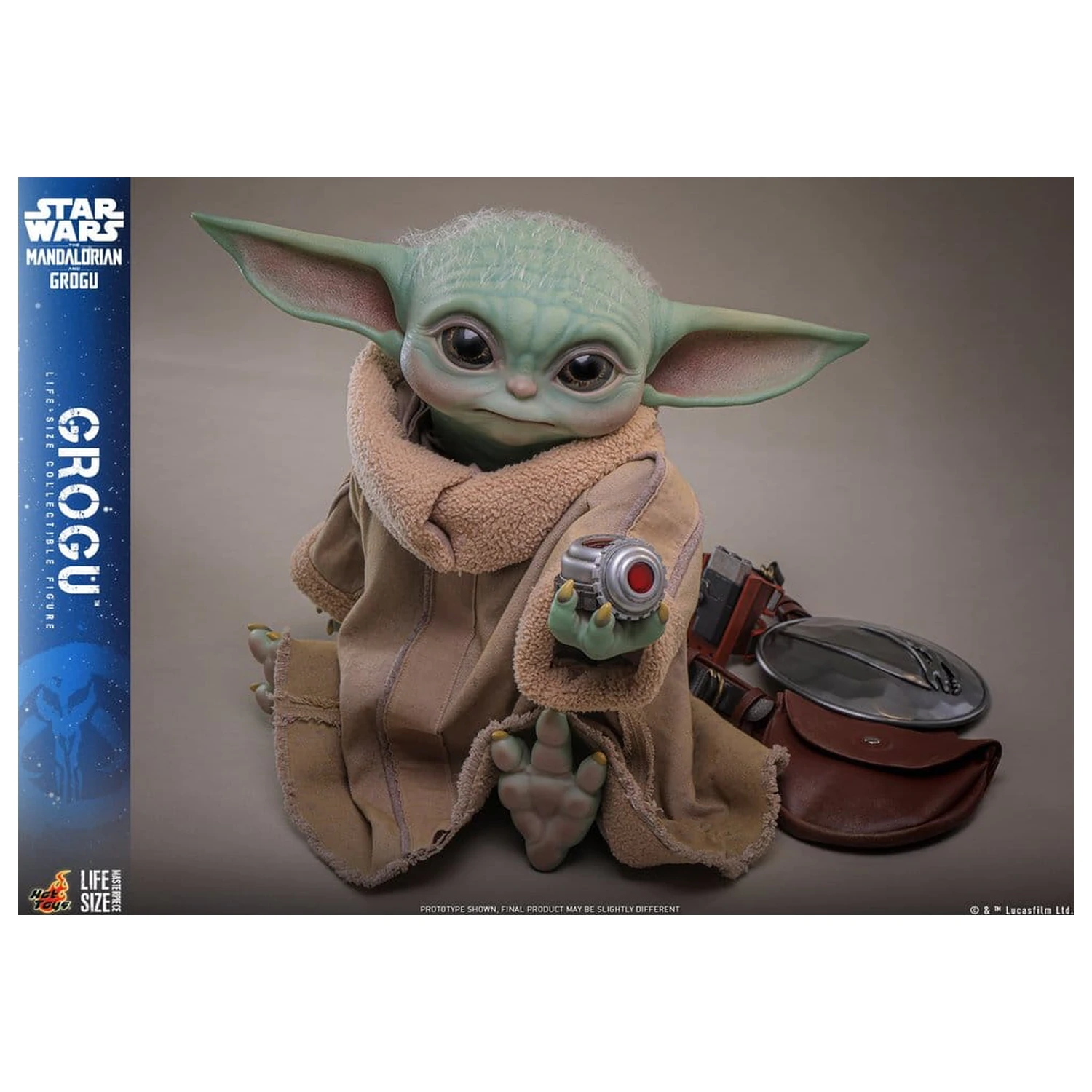 Star Wars: The Mandalorian & Grogu Figura v naravni velikosti Grogu 38 cm fotografija izdelka