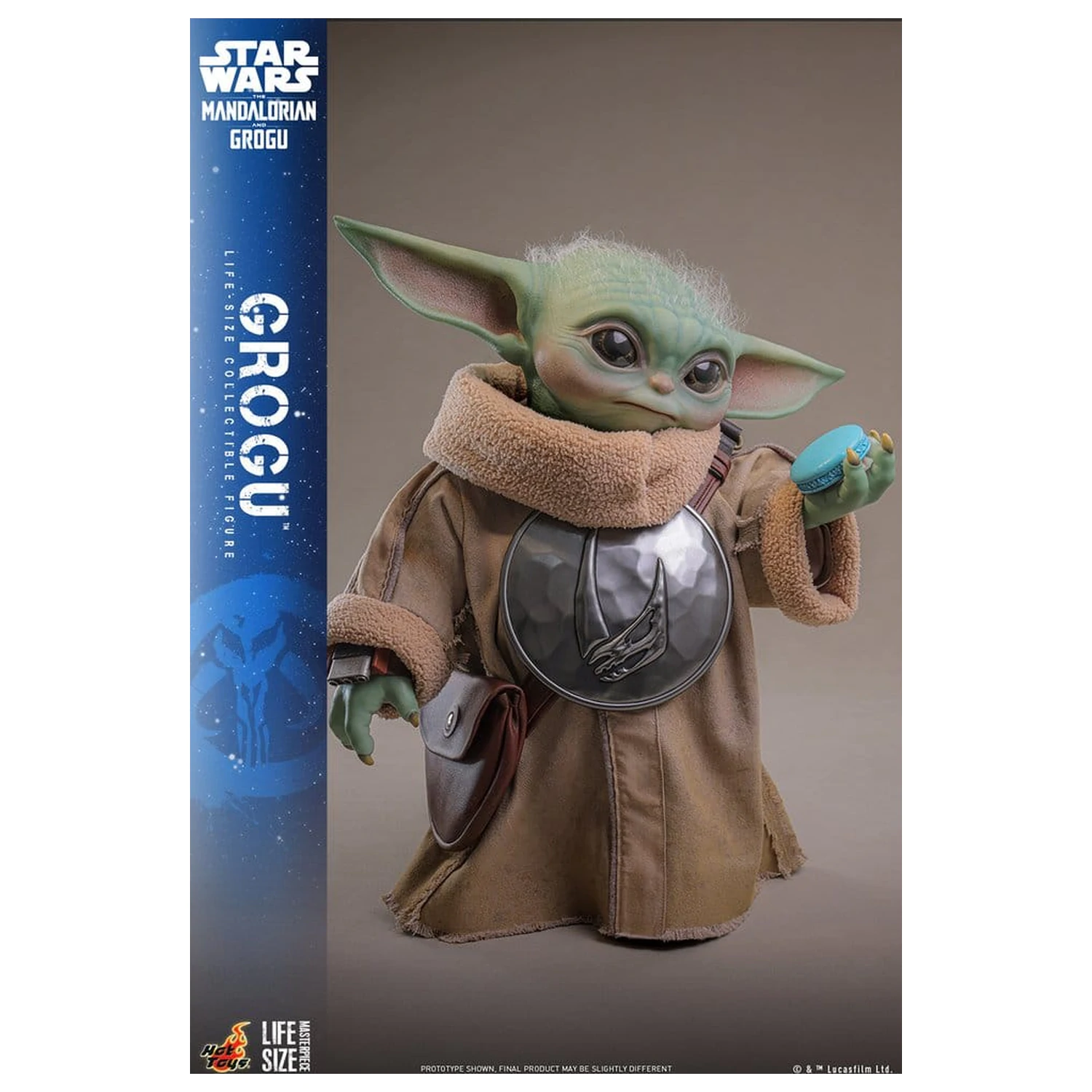 Star Wars: The Mandalorian & Grogu Figura v naravni velikosti Grogu 38 cm fotografija izdelka