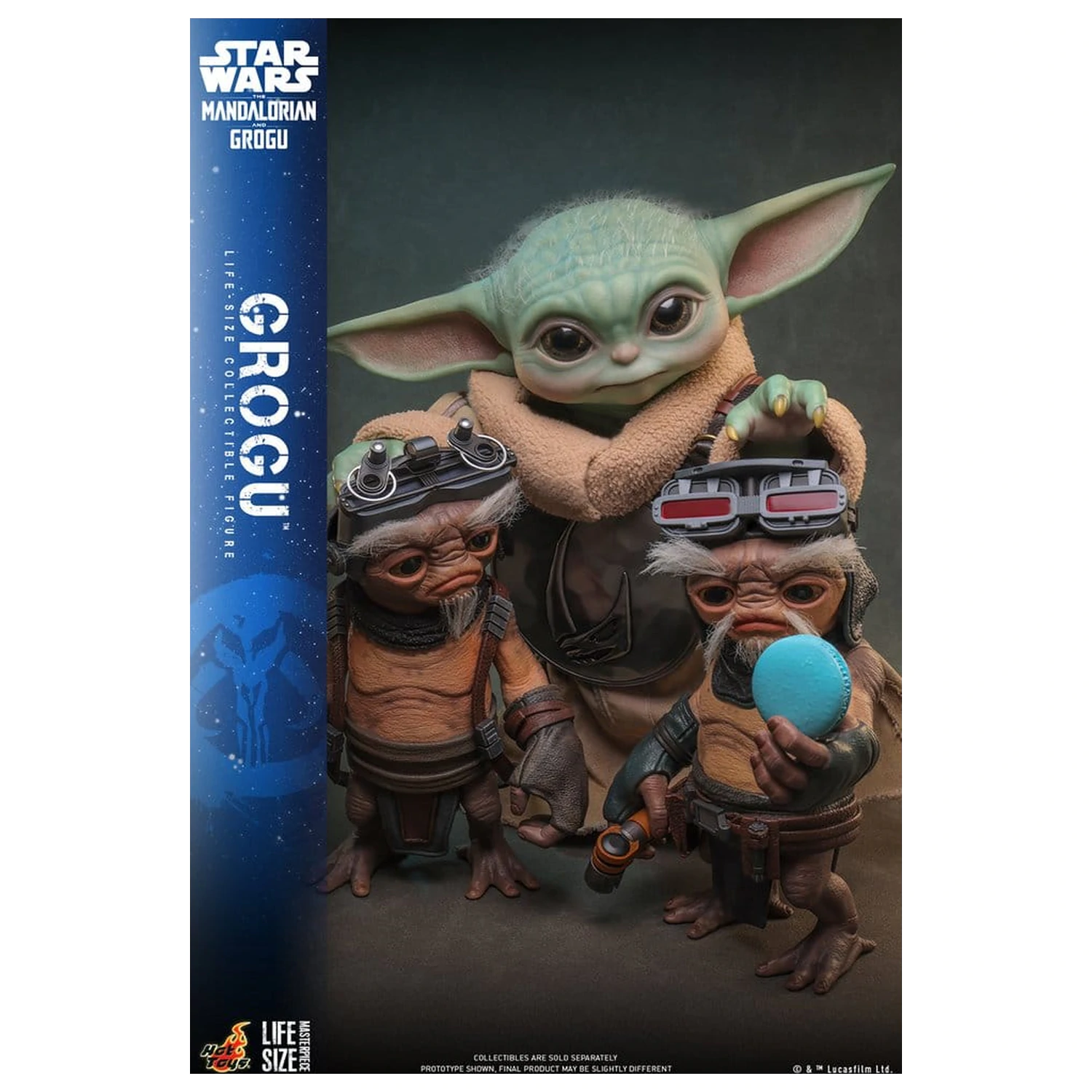 Star Wars: The Mandalorian & Grogu Figura v naravni velikosti Grogu 38 cm fotografija izdelka