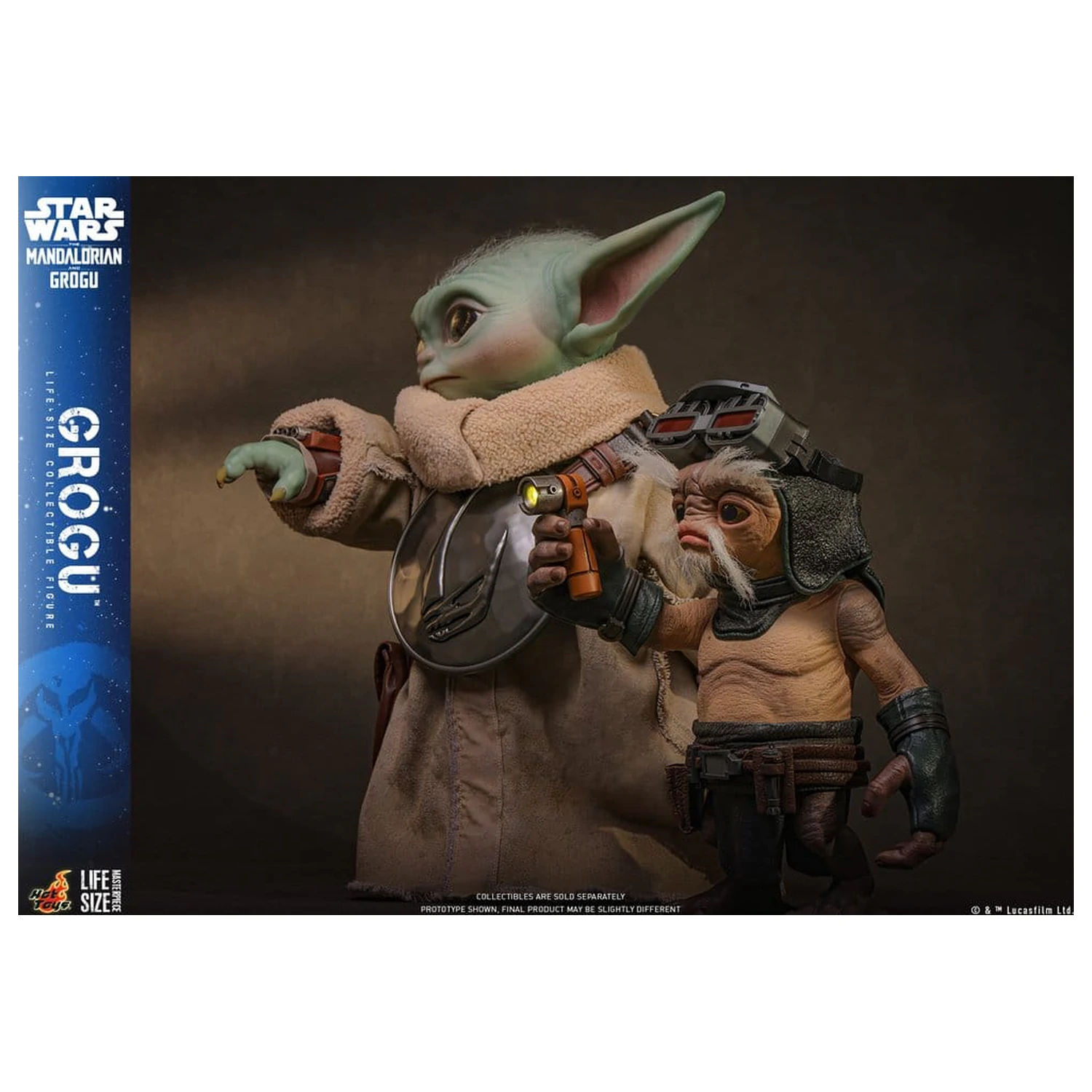 Star Wars: The Mandalorian & Grogu Figura v naravni velikosti Grogu 38 cm fotografija izdelka