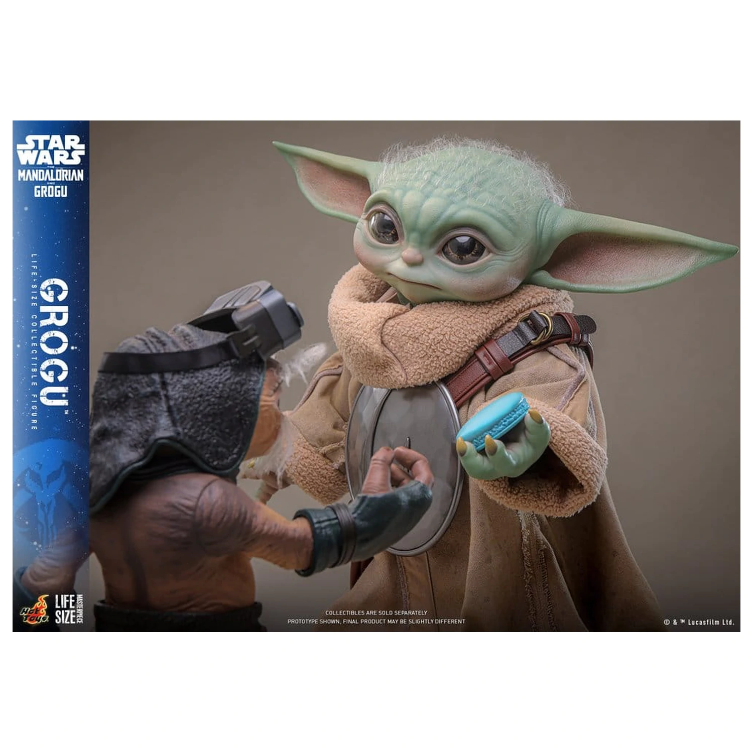 Star Wars: The Mandalorian & Grogu Figura v naravni velikosti Grogu 38 cm fotografija izdelka