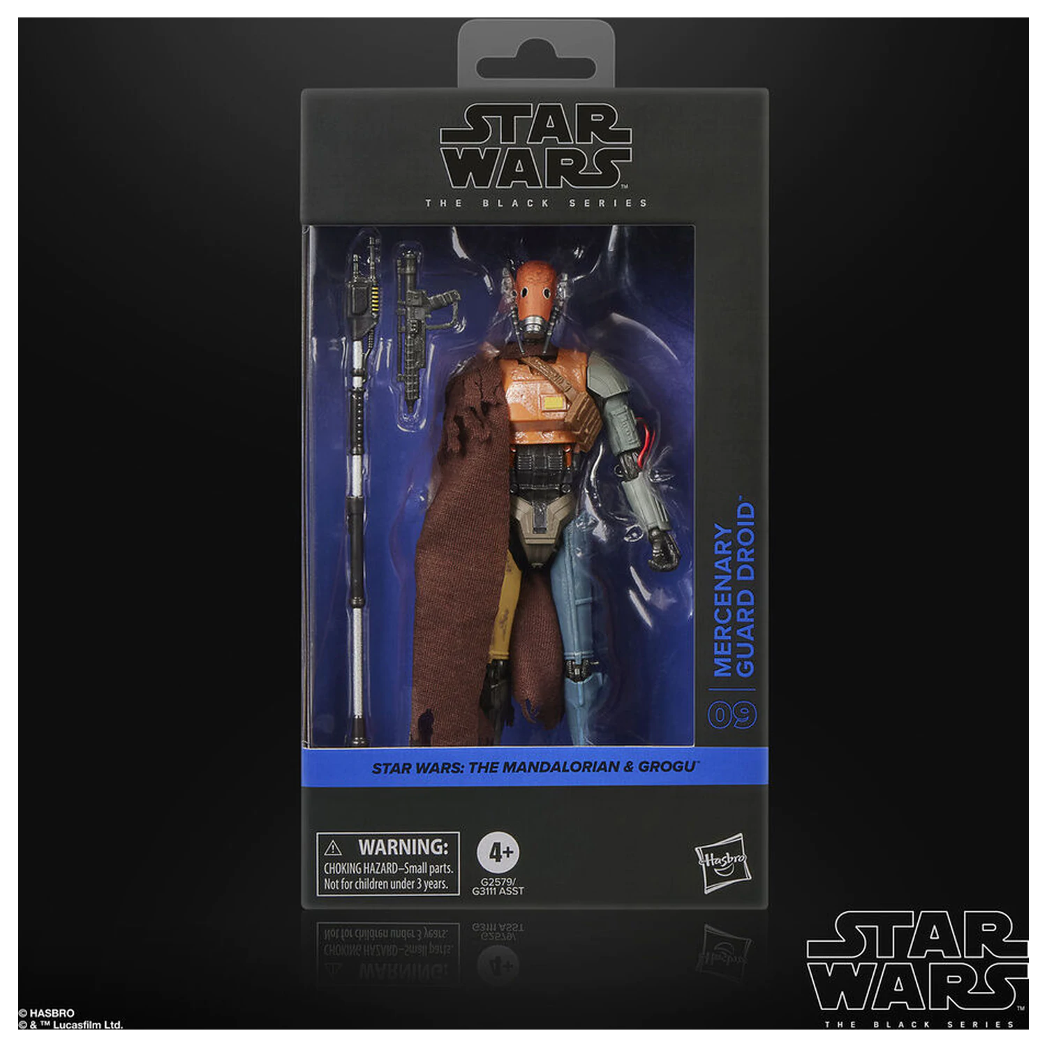Star Wars The Mandalorian & Grogu Mercenary Guard Droid figura 15cm fotografija izdelka