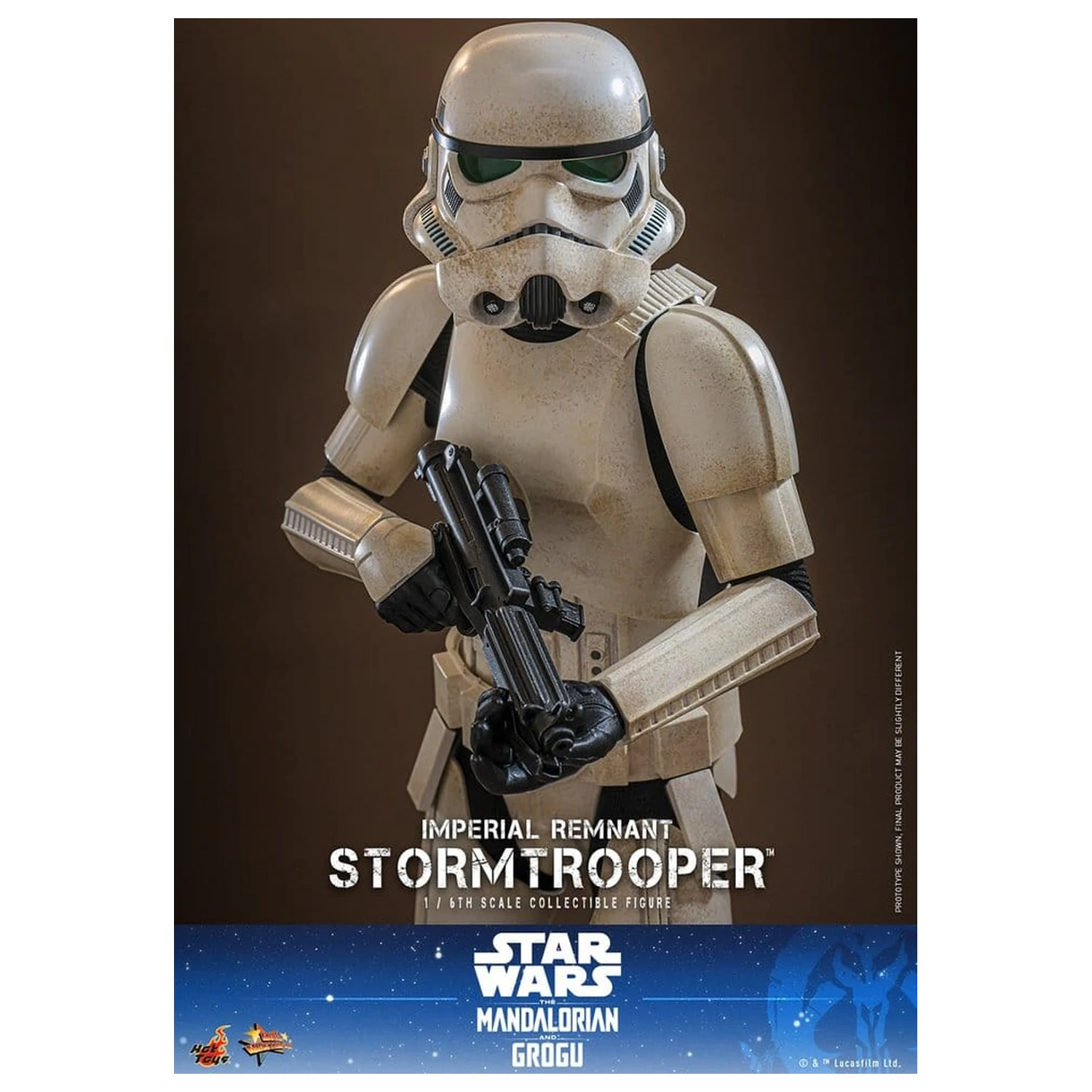 Star Wars: The Mandalorian & Grogu Movie Masterpiece akcijska figura 1/6 Imperial Remnant Stormtrooper 30 cm fotografija izdelka