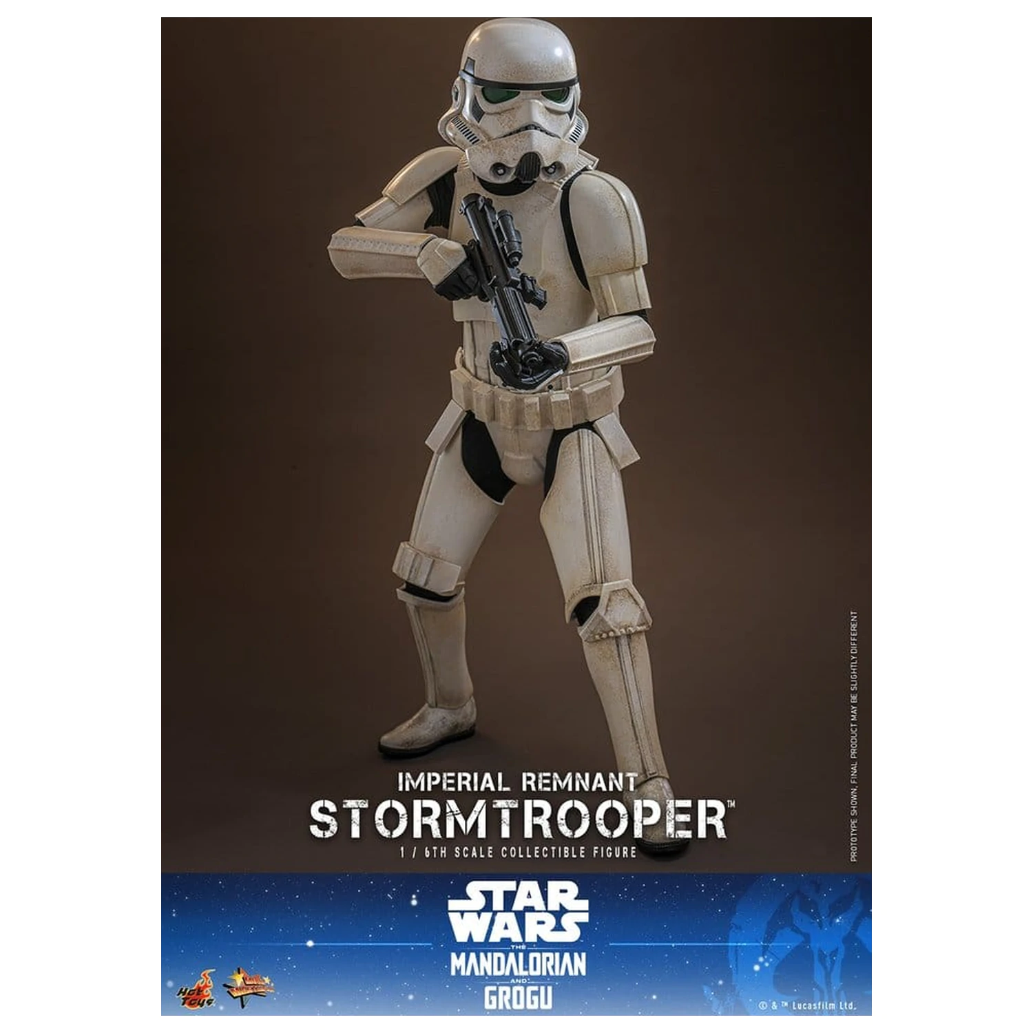 Star Wars: The Mandalorian & Grogu Movie Masterpiece akcijska figura 1/6 Imperial Remnant Stormtrooper 30 cm fotografija izdelka