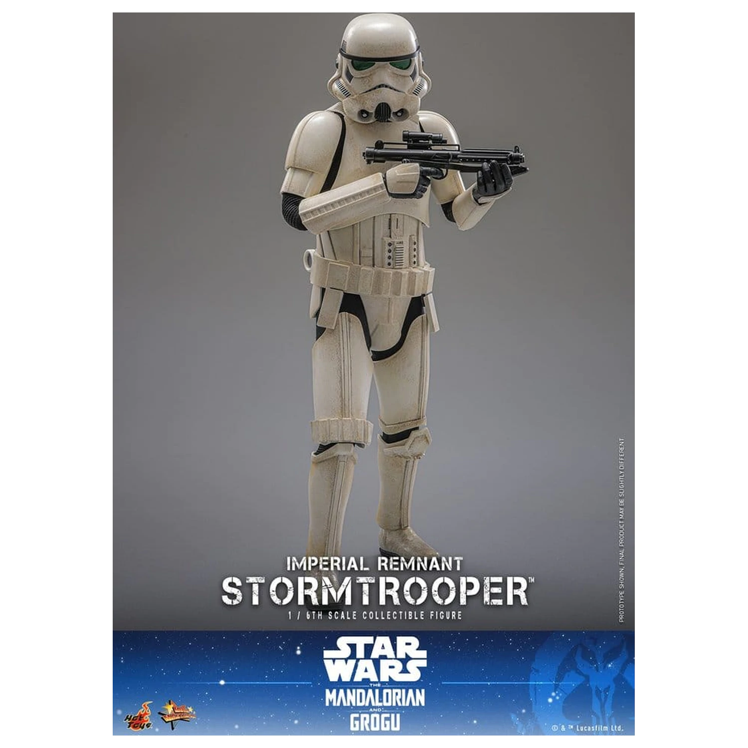 Star Wars: The Mandalorian & Grogu Movie Masterpiece akcijska figura 1/6 Imperial Remnant Stormtrooper 30 cm fotografija izdelka