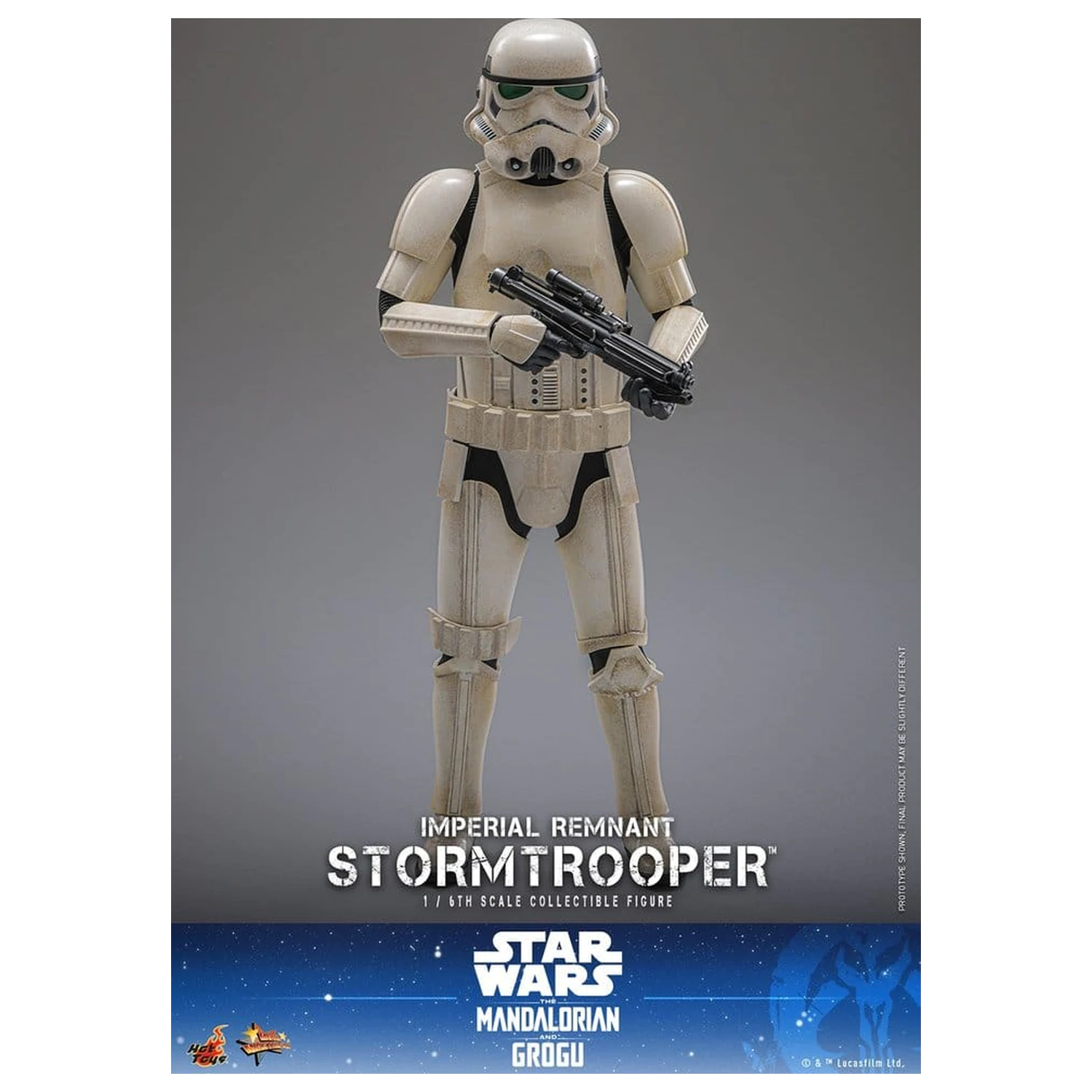 Star Wars: The Mandalorian & Grogu Movie Masterpiece akcijska figura 1/6 Imperial Remnant Stormtrooper 30 cm fotografija izdelka