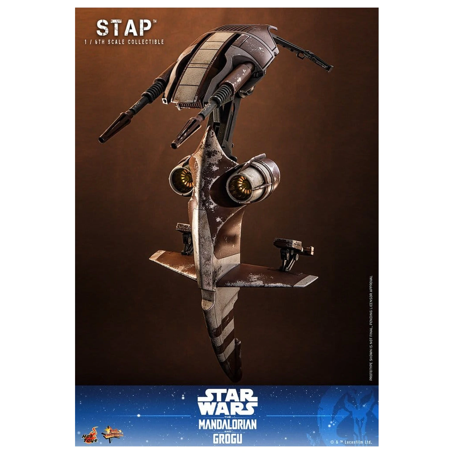 Star Wars: The Mandalorian & Grogu Movie Masterpiece Pripomoček 1/6 STAP 32 cm fotografija izdelka