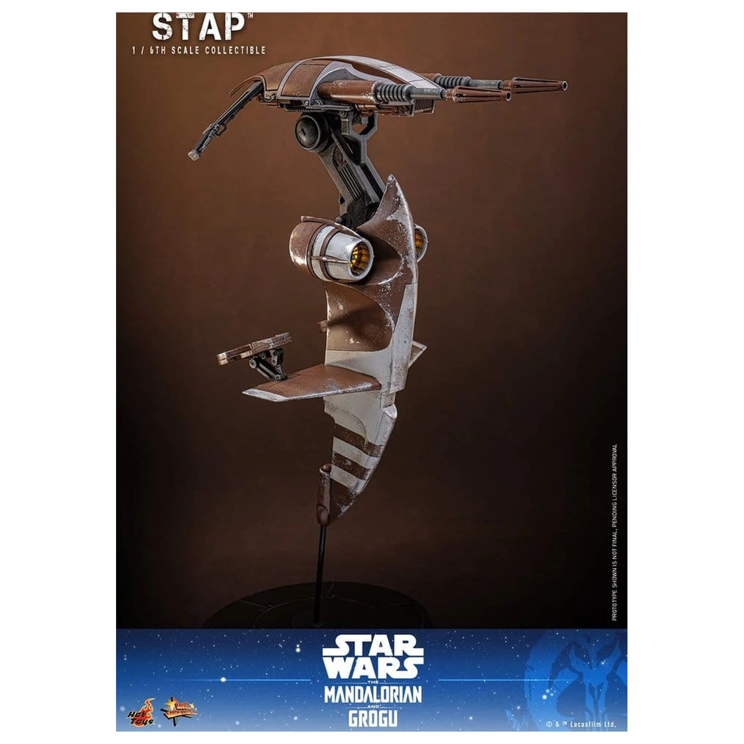 Star Wars: The Mandalorian & Grogu Movie Masterpiece Pripomoček 1/6 STAP 32 cm fotografija izdelka