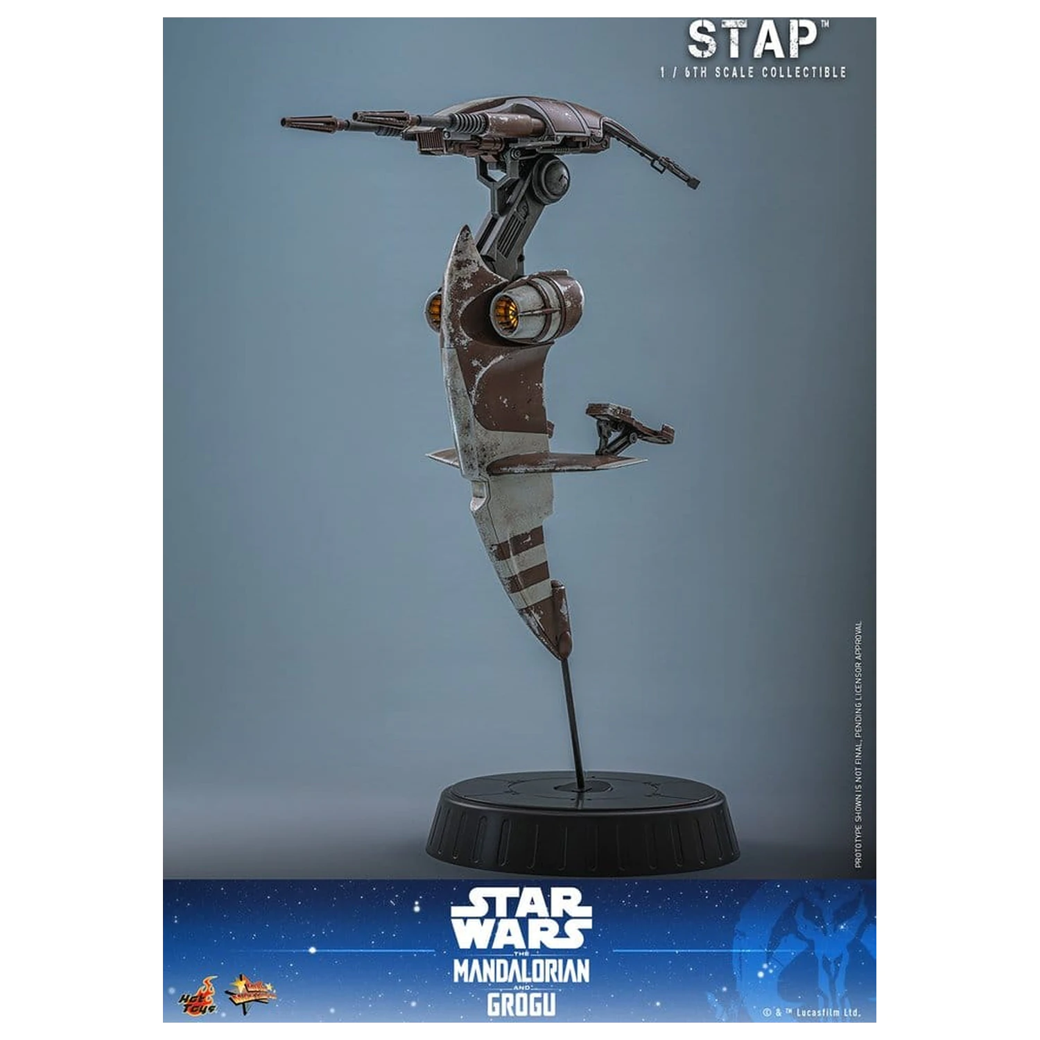 Star Wars: The Mandalorian & Grogu Movie Masterpiece Pripomoček 1/6 STAP 32 cm fotografija izdelka