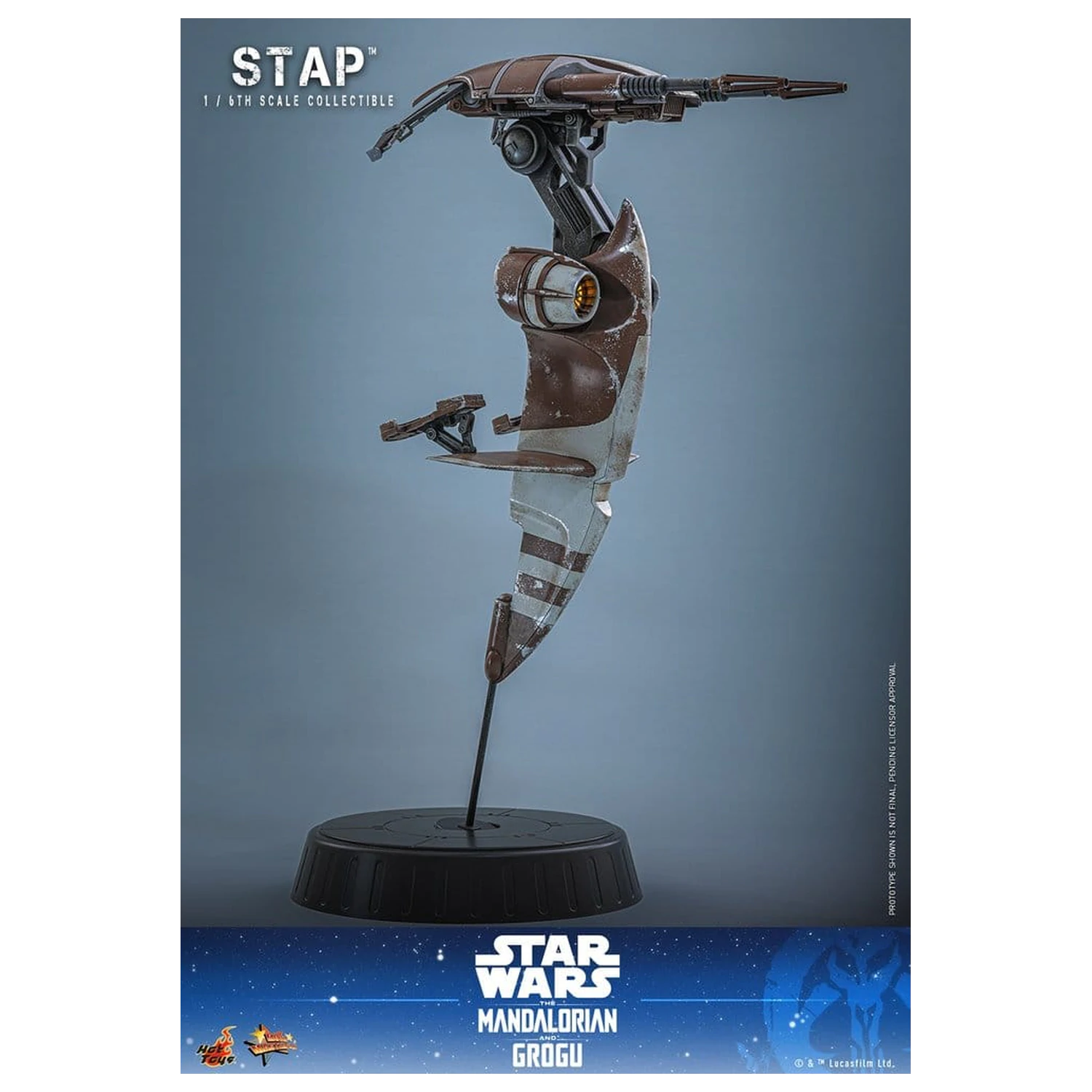 Star Wars: The Mandalorian & Grogu Movie Masterpiece Pripomoček 1/6 STAP 32 cm fotografija izdelka