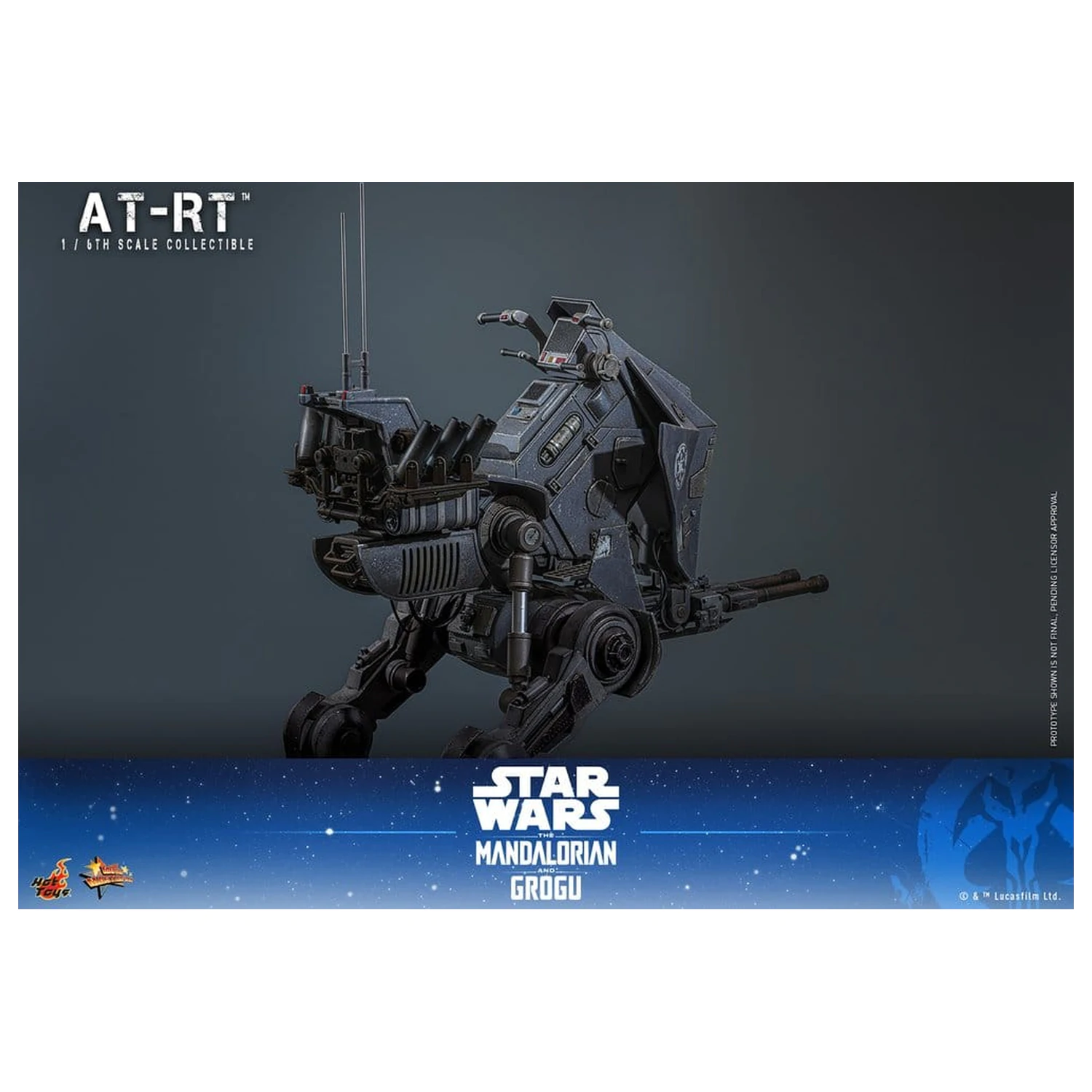 Star Wars: The Mandalorian & Grogu Movie Masterpiece Vozilo 1/6 AT-RT 60 cm fotografija izdelka