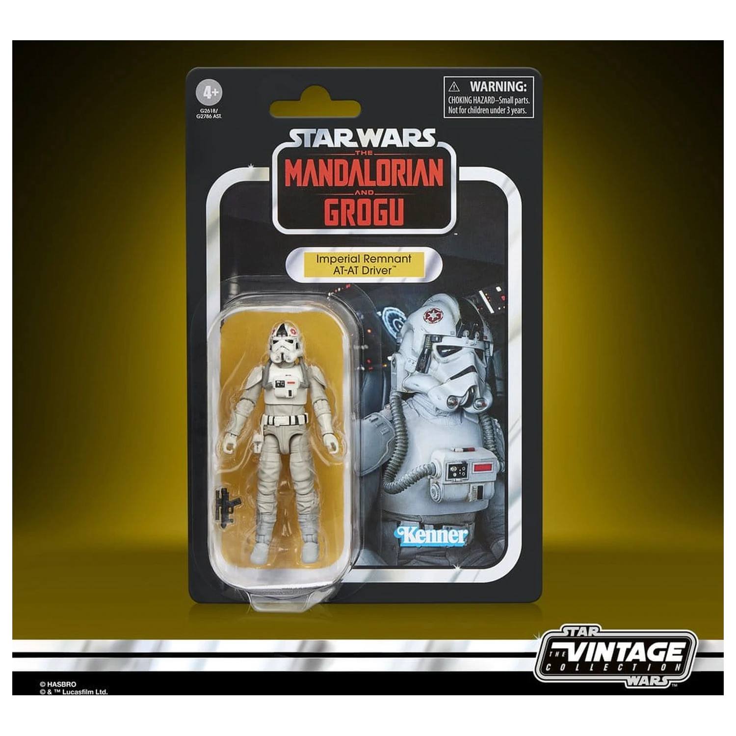 Star Wars: The Mandalorian & Grogu Vintage Collection akcijska figura Imperial Remnant AT-AT Driver 10 cm fotografija izdelka